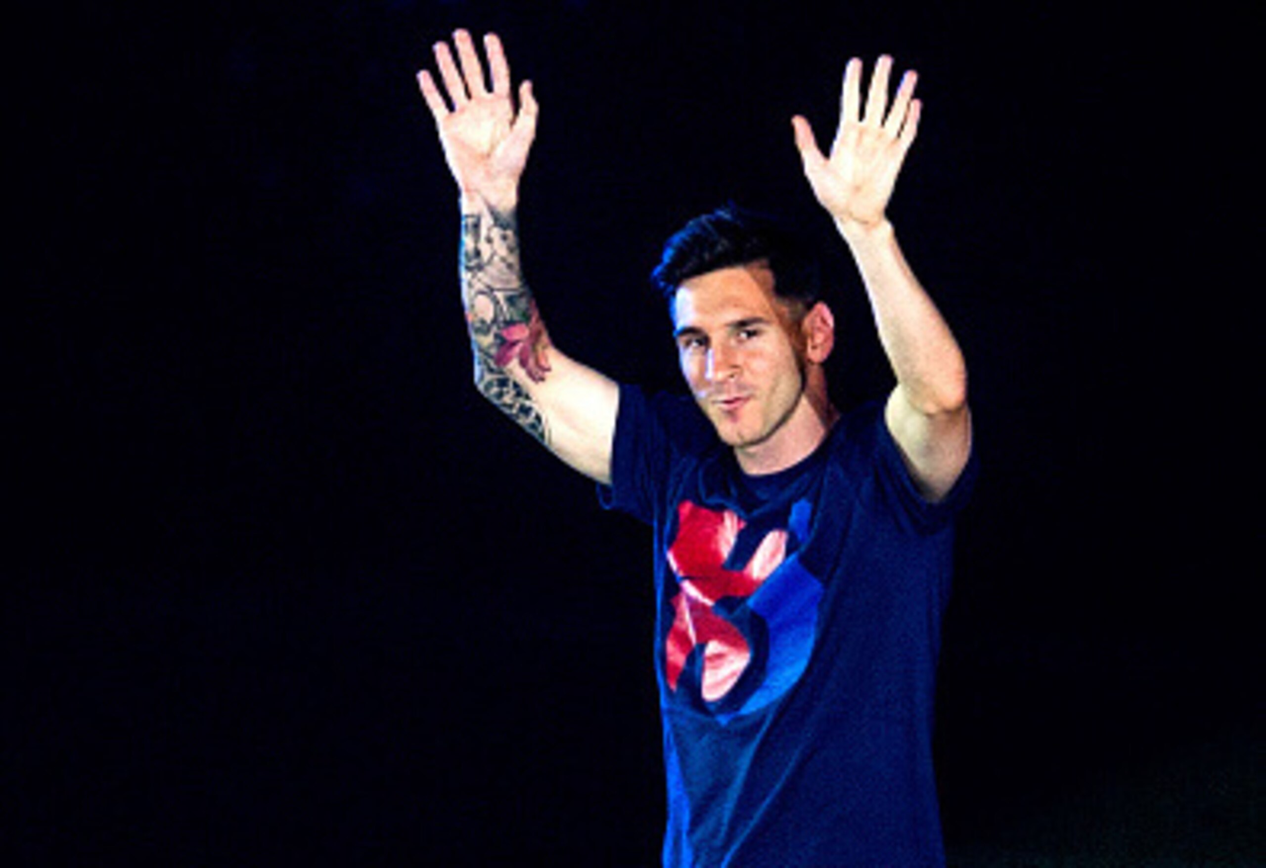 Lionel Messi makes the team tick.