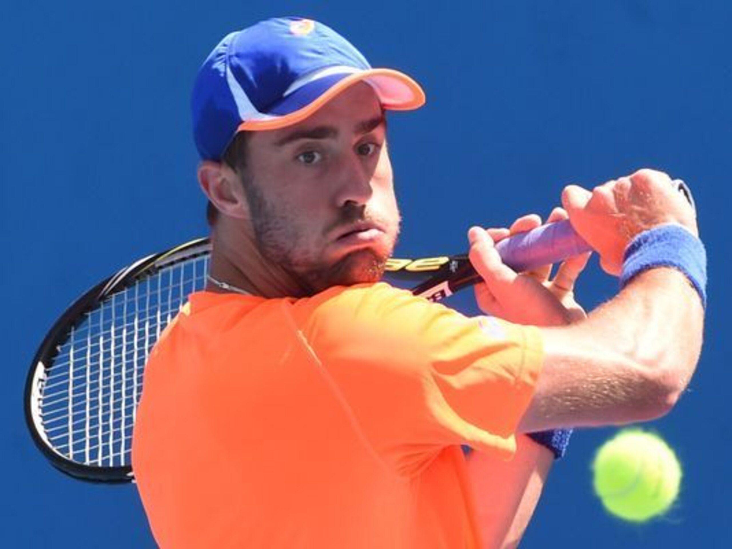 Steve Johnson, currently ranked No. 51 in the world, is among a host of American men's players looking to break through in Grand Slams.