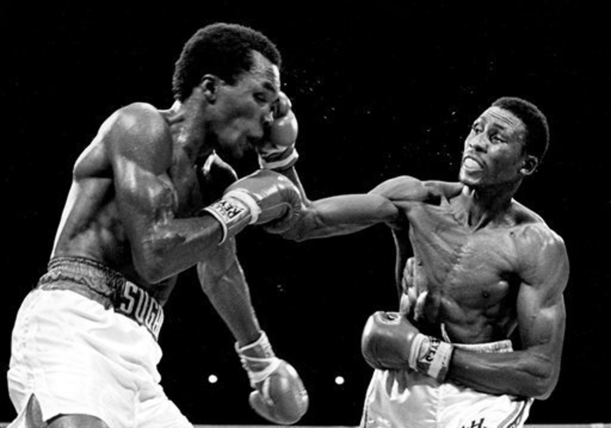 In 1981, Ray Leonard and Thomas Hearns collided in one of the most exciting boxing matches ever.