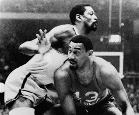 In the 1960s, Wilt Chamberlain and Bill Russell combined to form one of the NBA's all-time great rivalries.