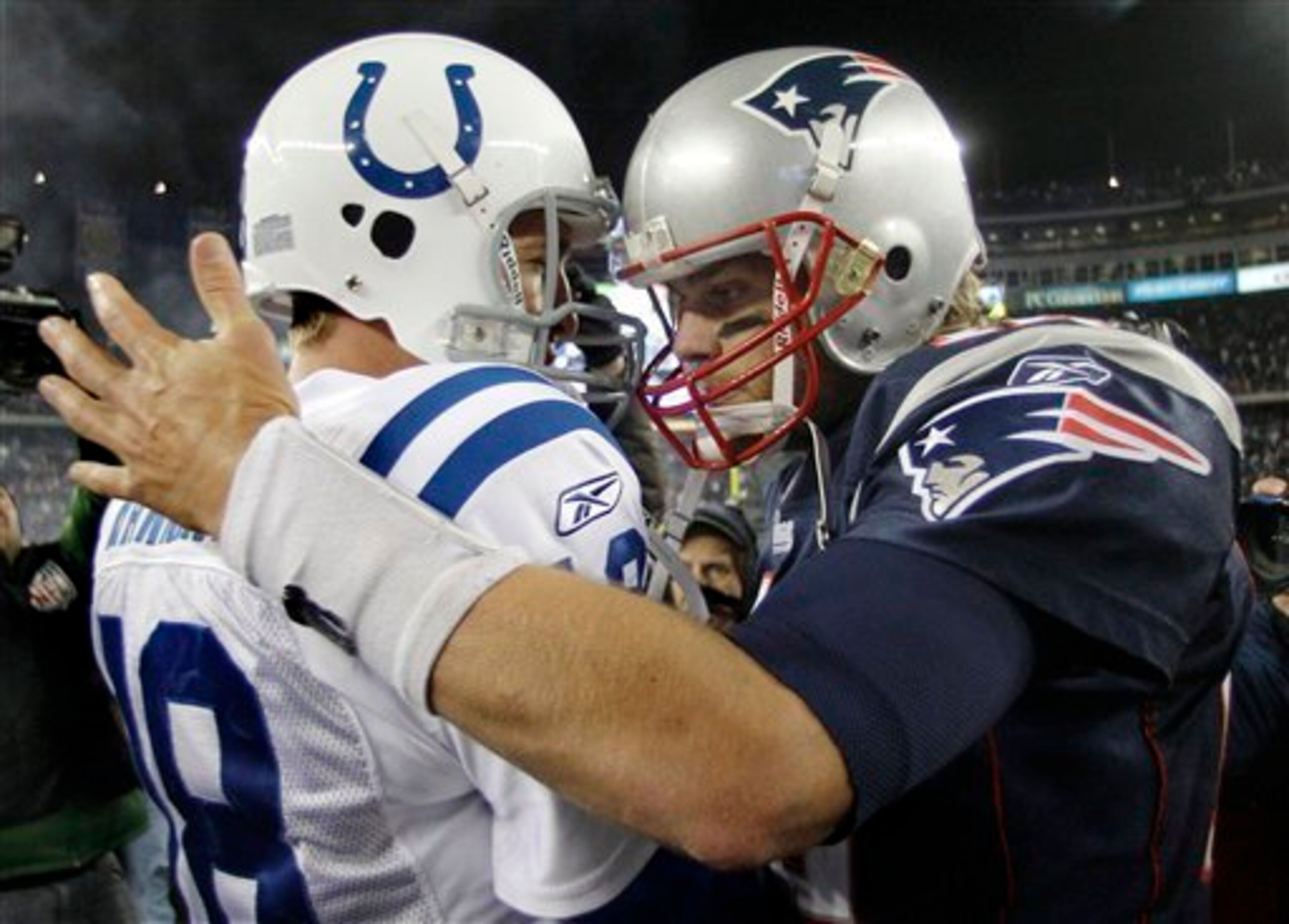 Peyton Manning and Tom Brady, the top two quarterbacks of the last 20 years, have faced each other 16 times. Peyton Manning and Tom Brady, the top two quarterbacks of the last 20 years, have faced each other 16 times.