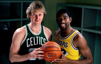 Over nearly 20 years, Magic Johnson and Larry Bird became legendary rivals and great friends.