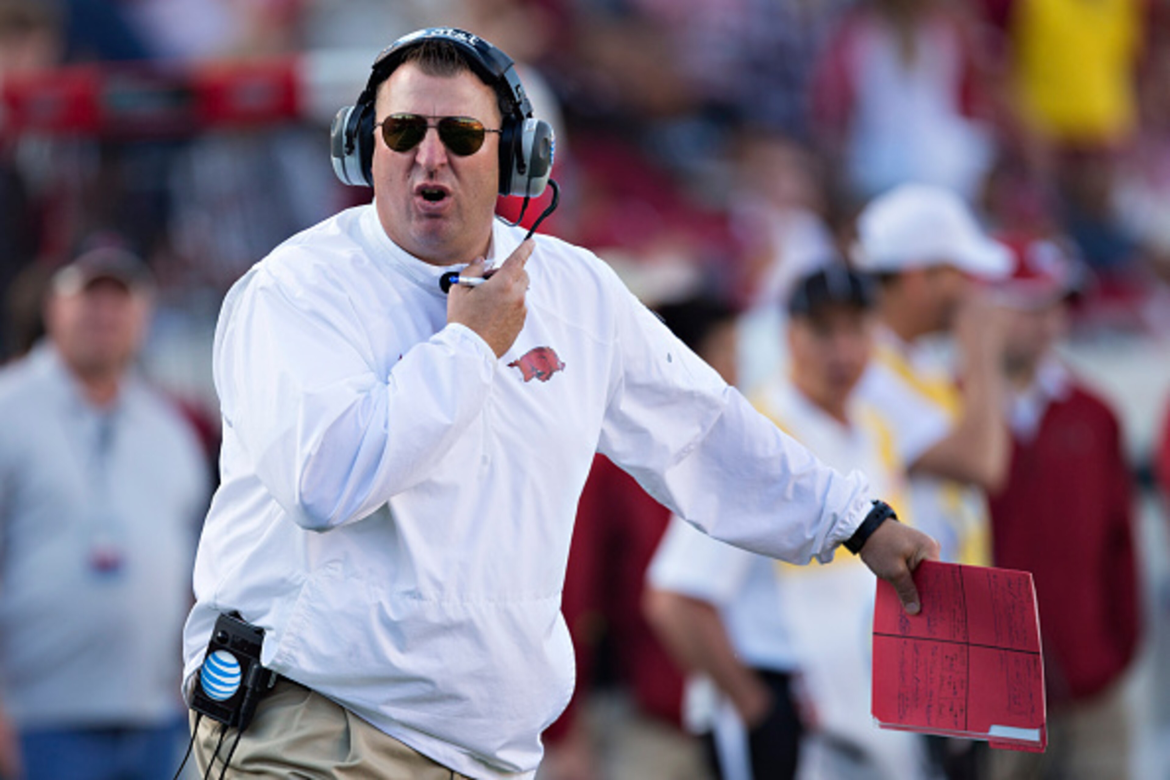 Arkansas HC Bret Bielema Arkansas HC Bret Bielema