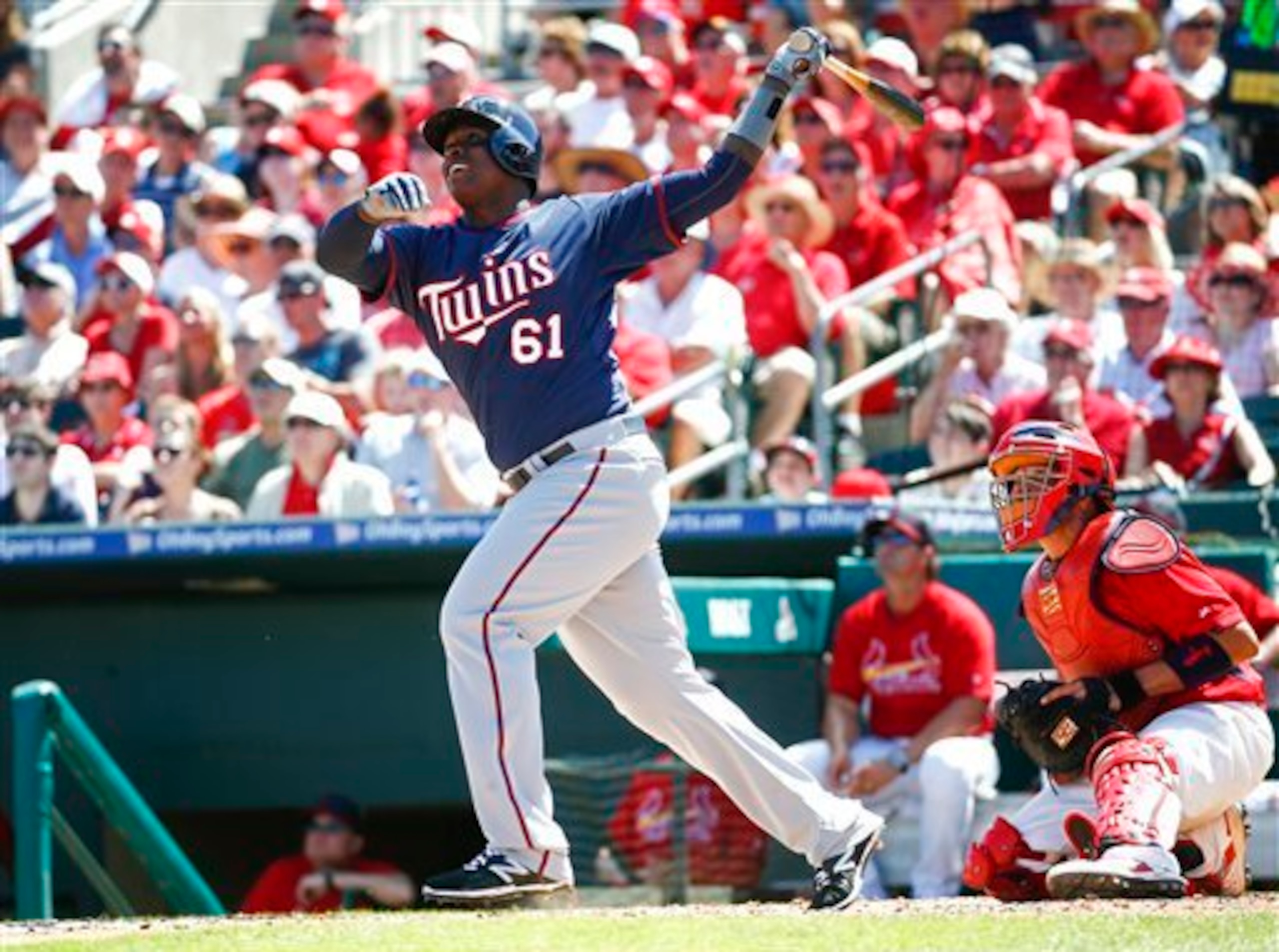 Miguel Sano has returned from an injury last season with authority.