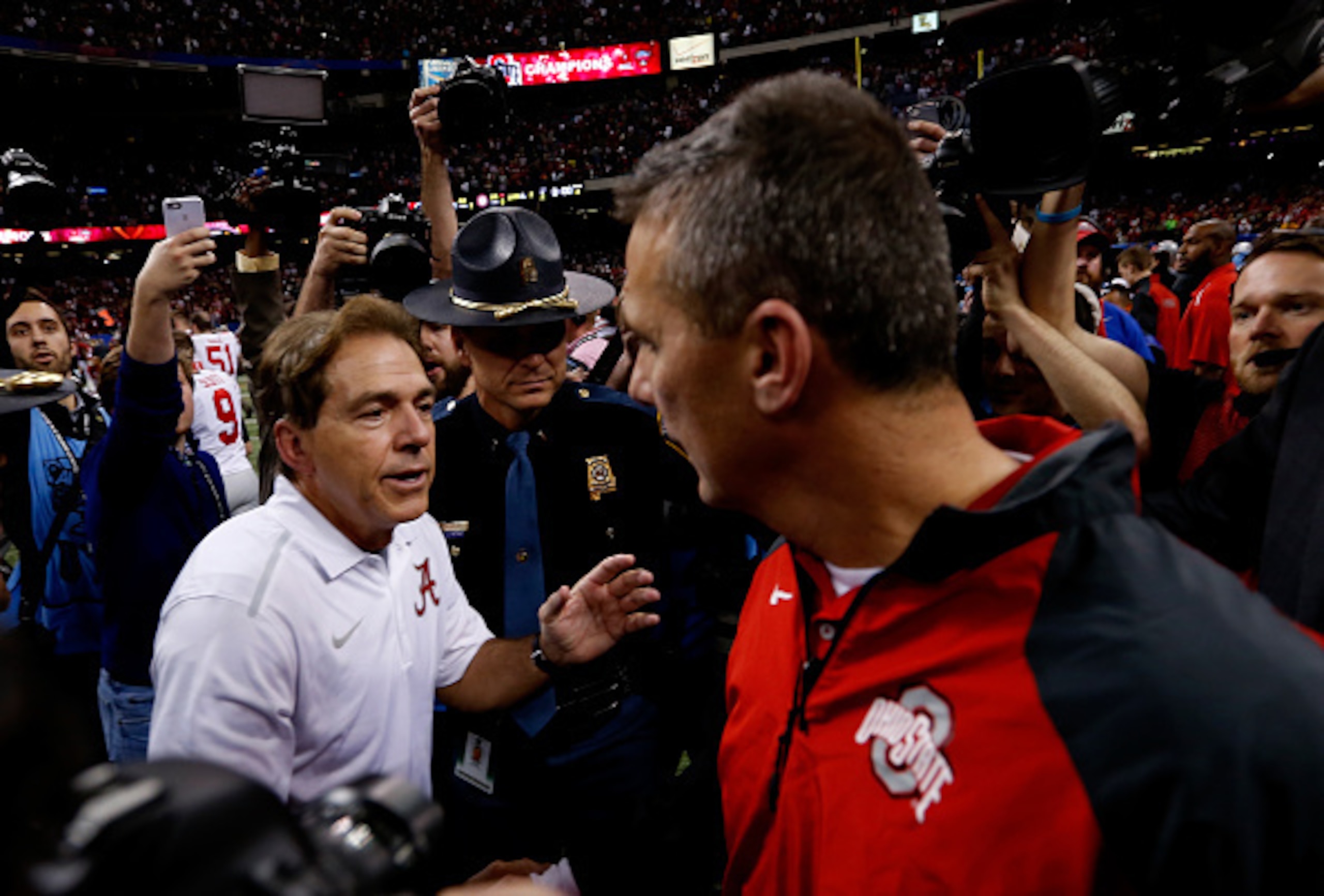 Nick Saban, Urban Meyer and college football's elite draw eyeballs to TV sets.