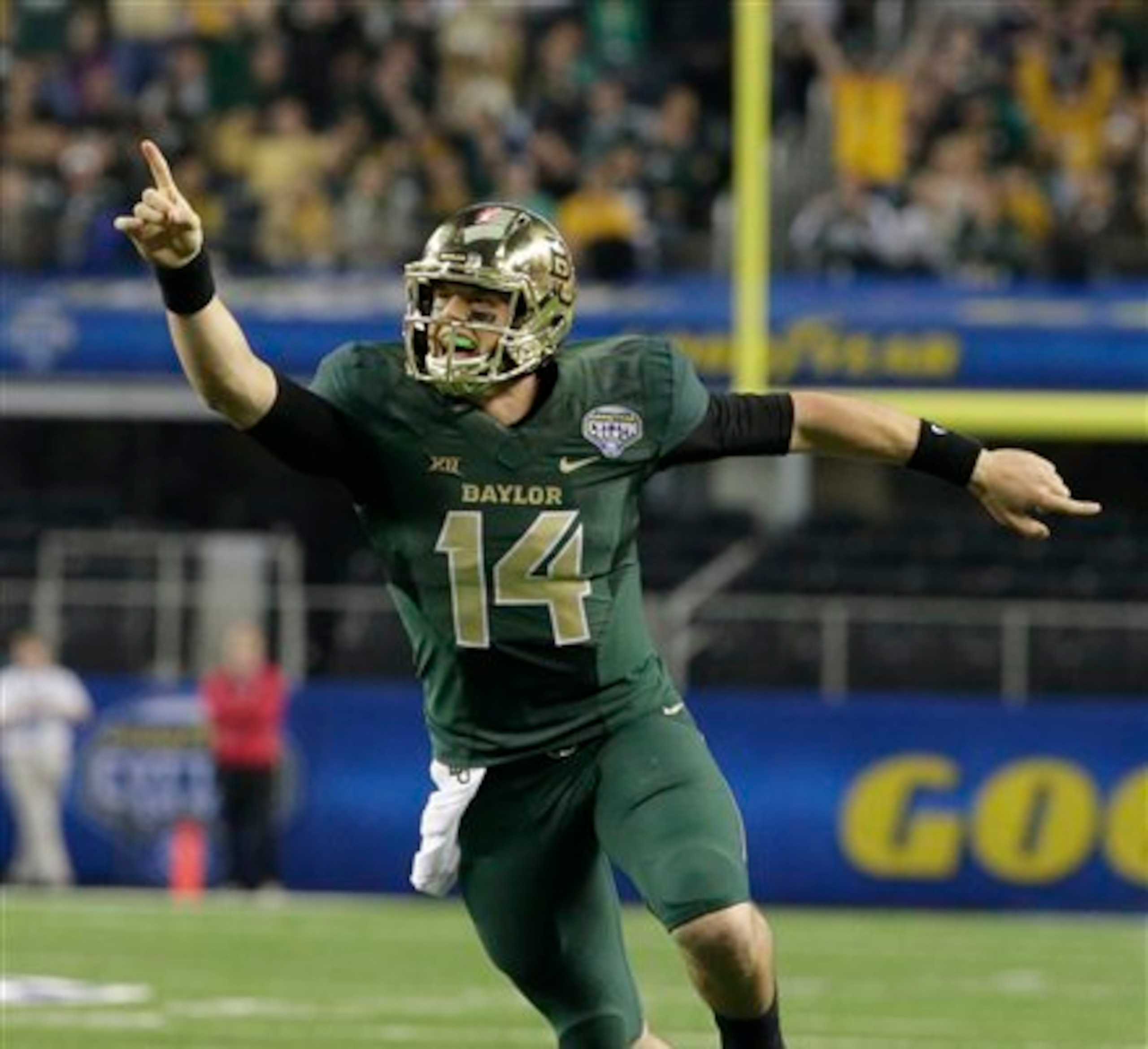 Bryce Petty and Baylor would've finished 2014 satisfied.
