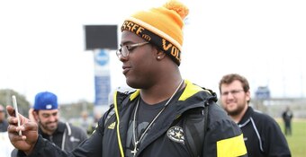 Kahlil McKenzie just now stepped onto campus, but that won't keep him from starting.