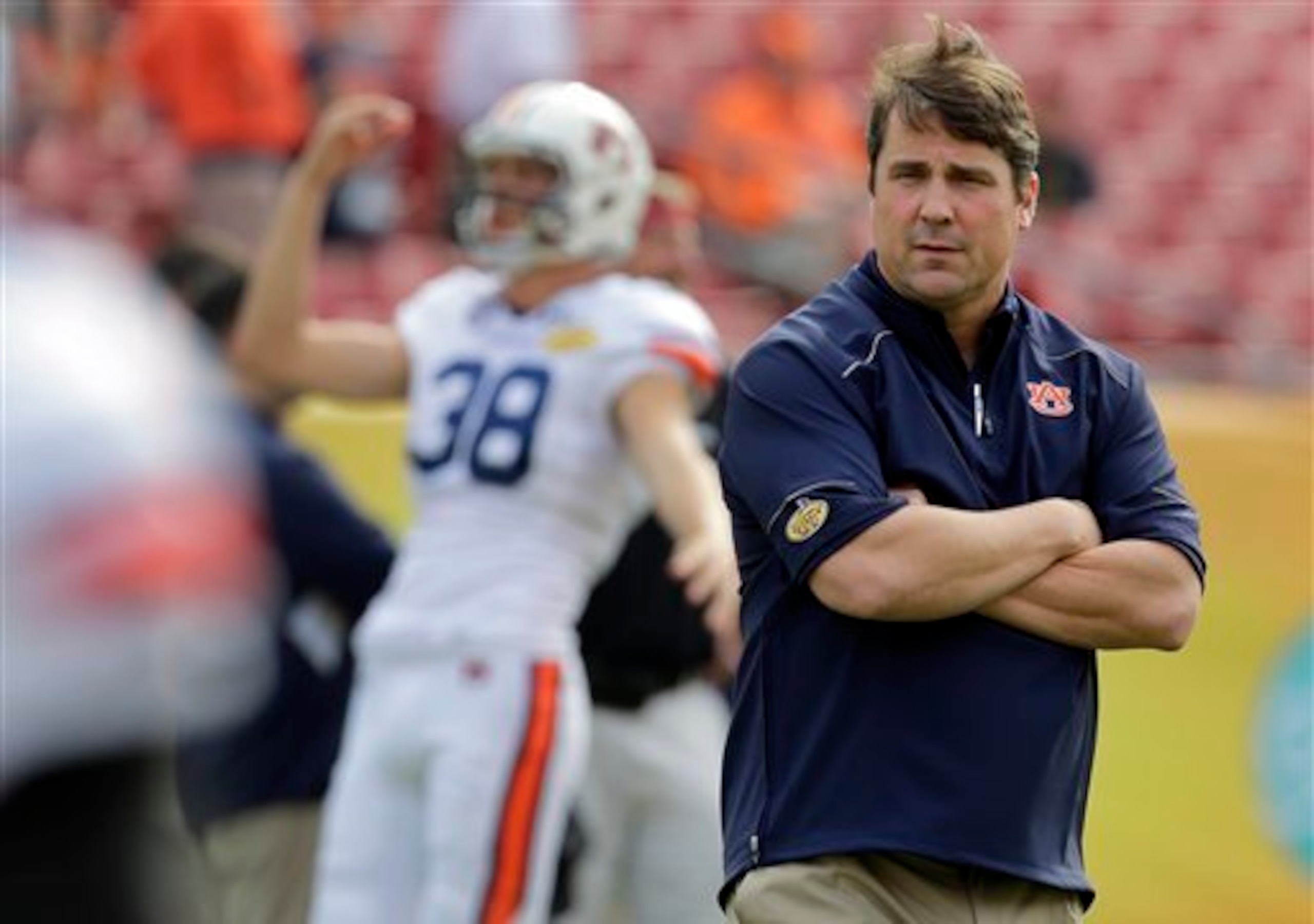 Auburn DC Will Muschamp Auburn DC Will Muschamp