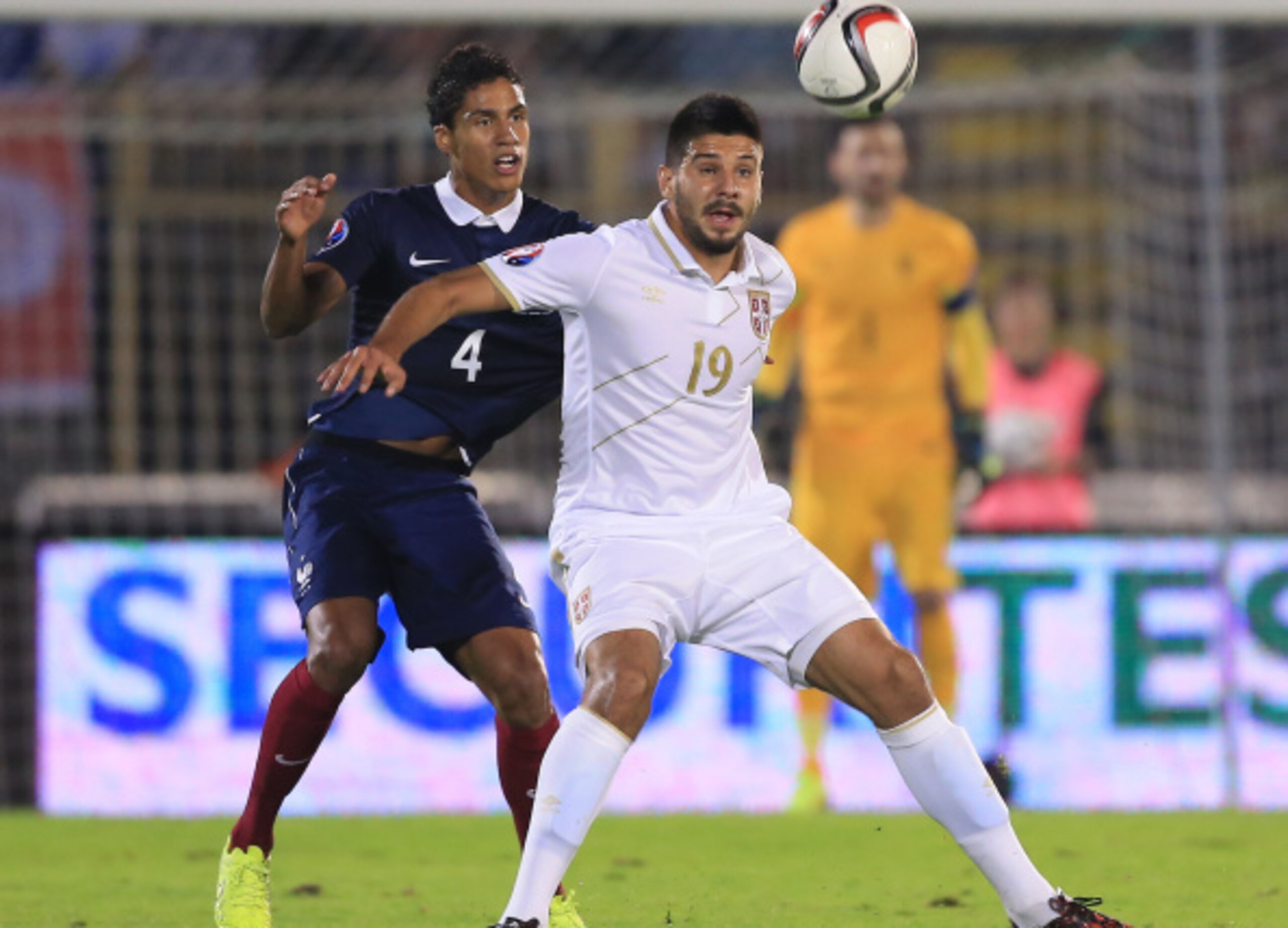 Aleksandar Mitrovic is now a senior player for Serbia.