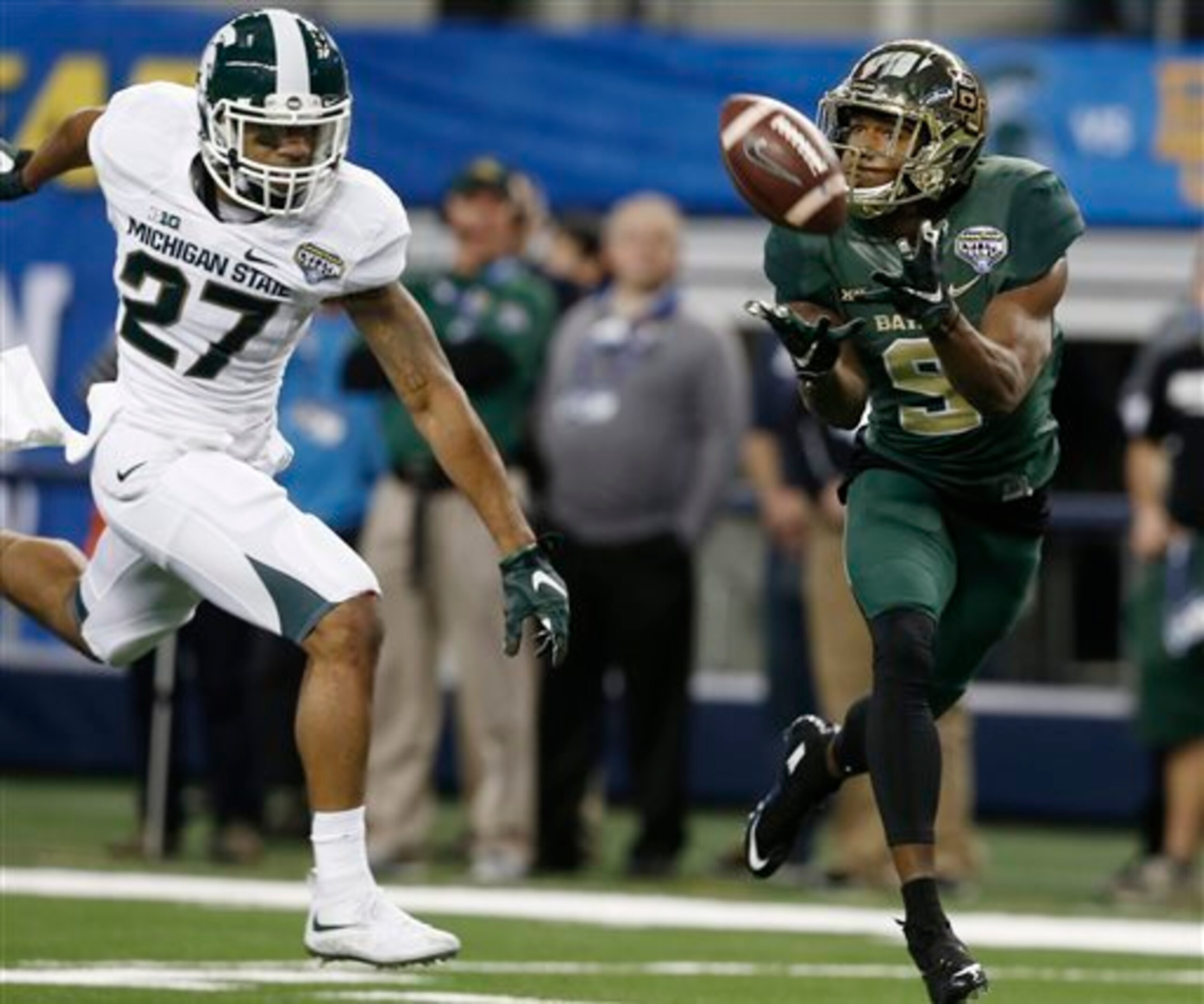 Baylor WR KD Cannon was productive but somewhat inconsistent last fall.