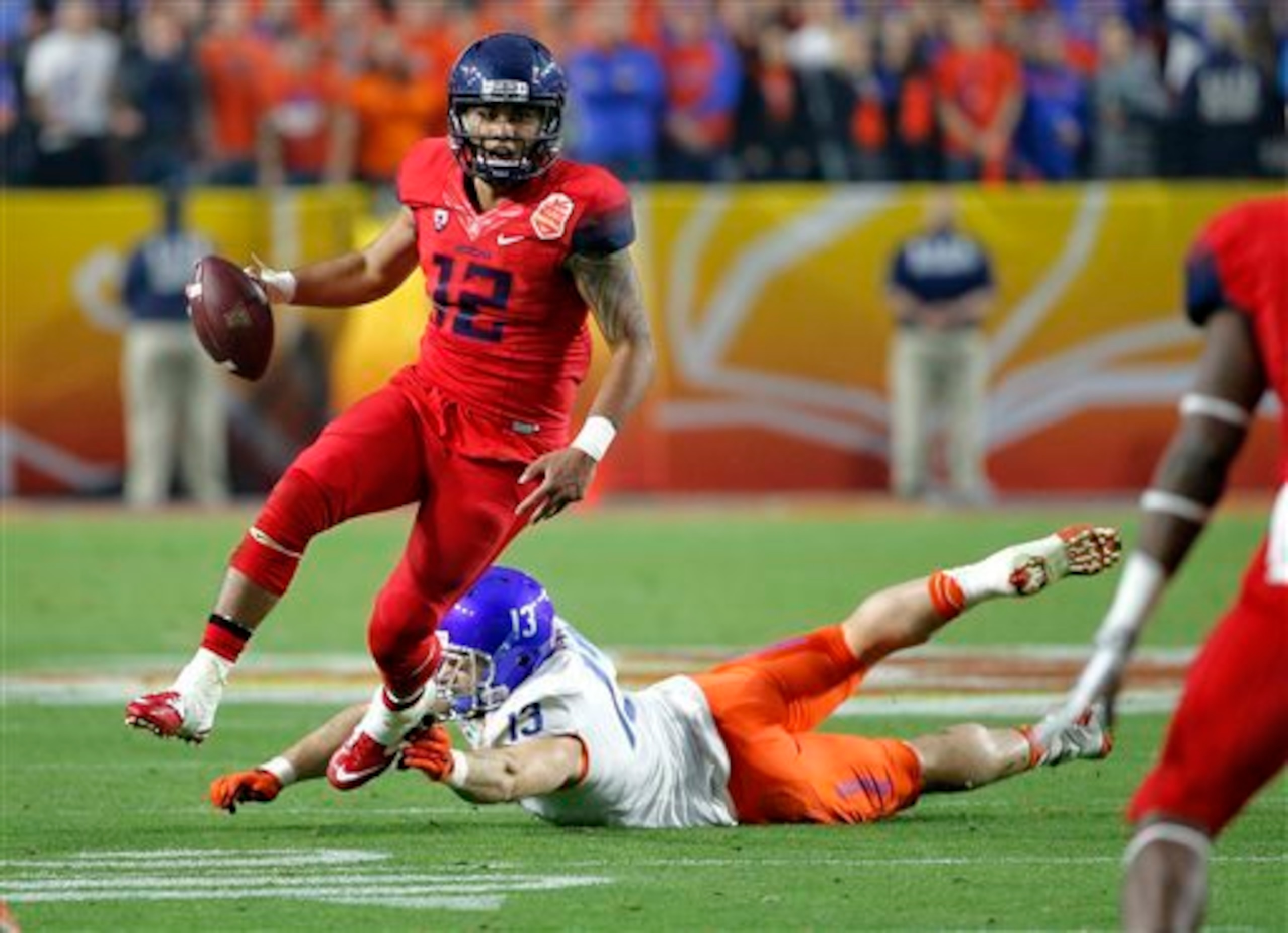 Anu Solomon was a huge factor in Arizona's surprising success last fall.