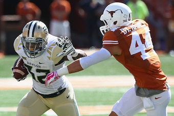 Haines came out of nowhere to become one of Texas' most dependable players in 2014.