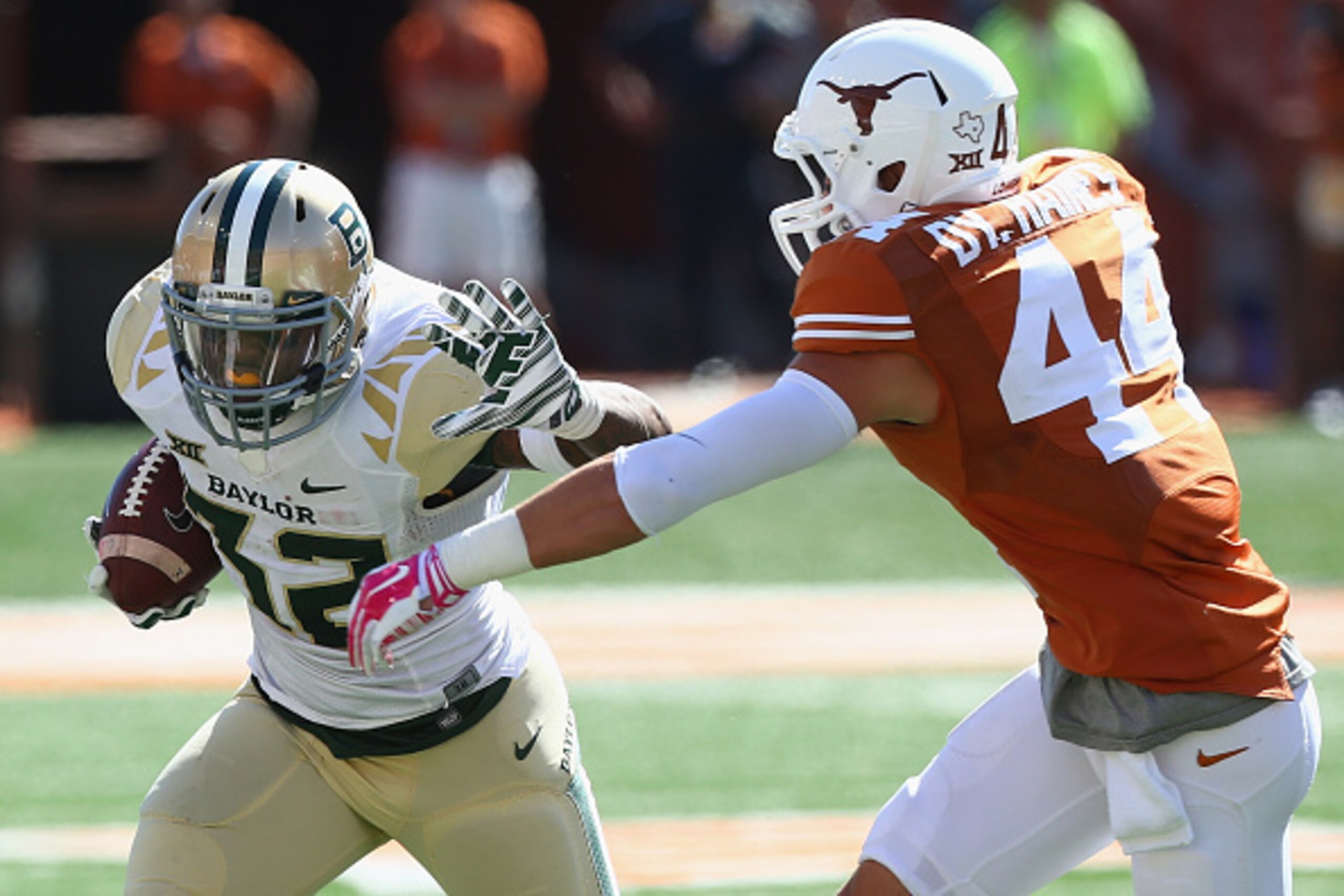 Haines came out of nowhere to become one of Texas' most dependable players in 2014.