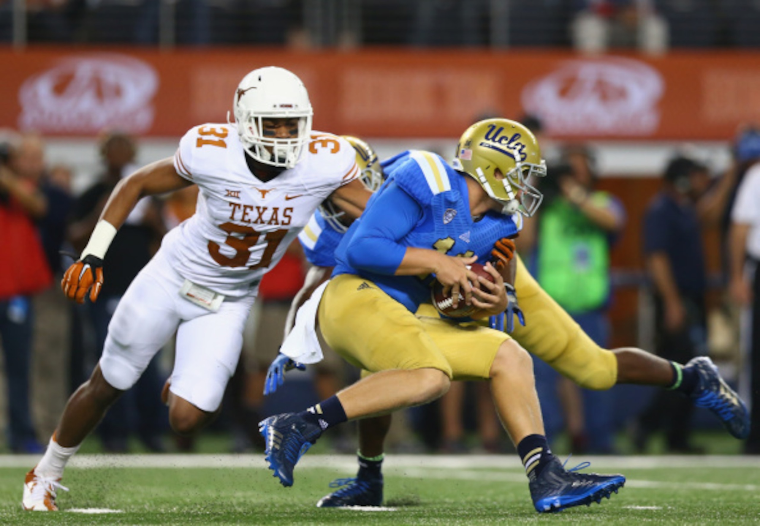 A physical presence, Hall's versatility put the finishing touch on Texas' stingy 2014 defense.