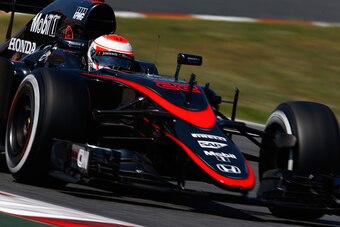 McLaren's Jenson Button.