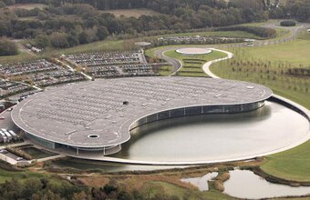 The McLaren Technology Centre.