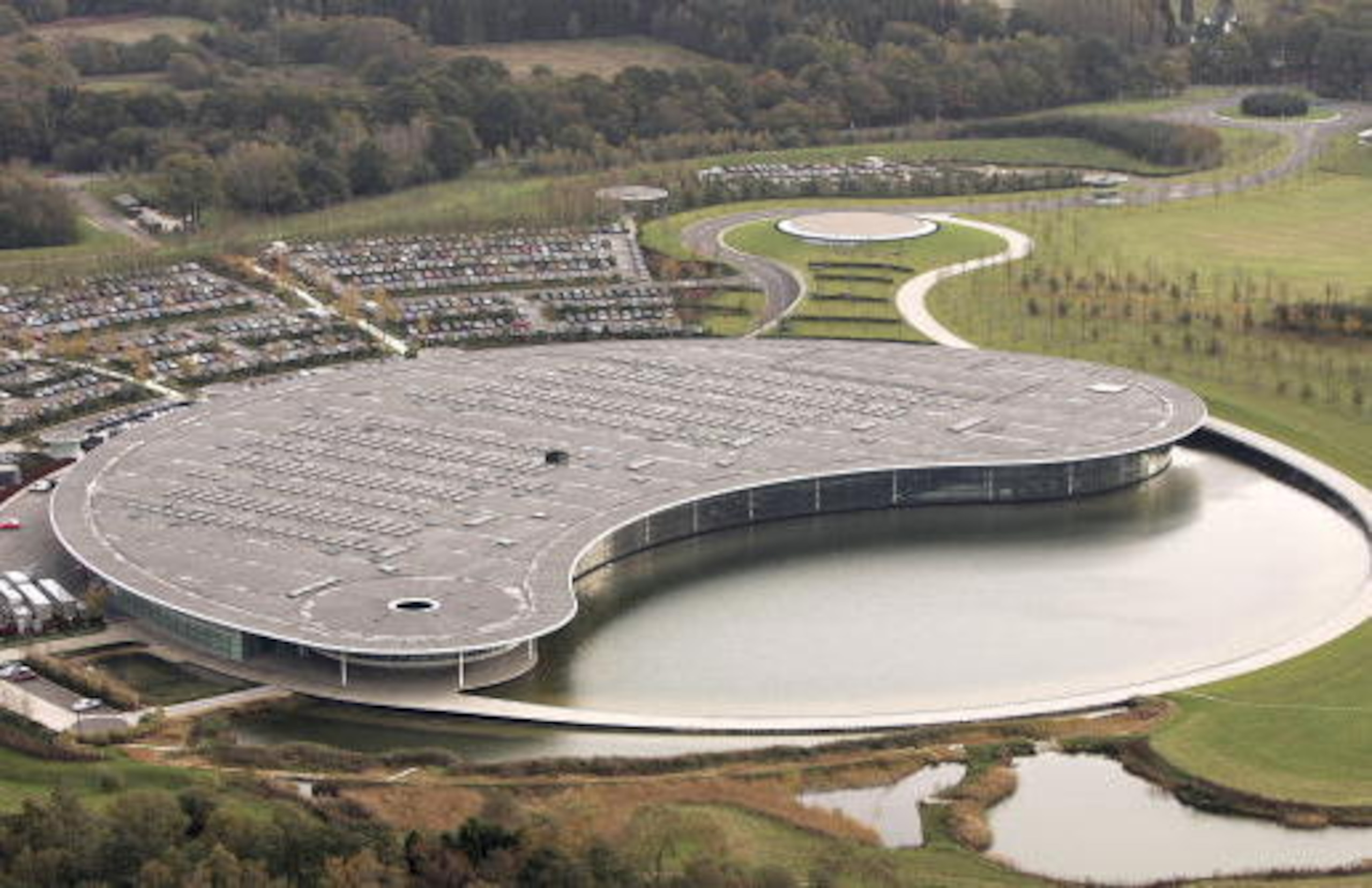 The McLaren Technology Centre.