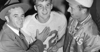 Texas' first great quarterback, Layne did it all for the Longhorns in the mid-'40s.