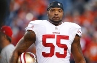 Linebacker Ahmad Brooks might see his role increase if he gets moved to the inside.