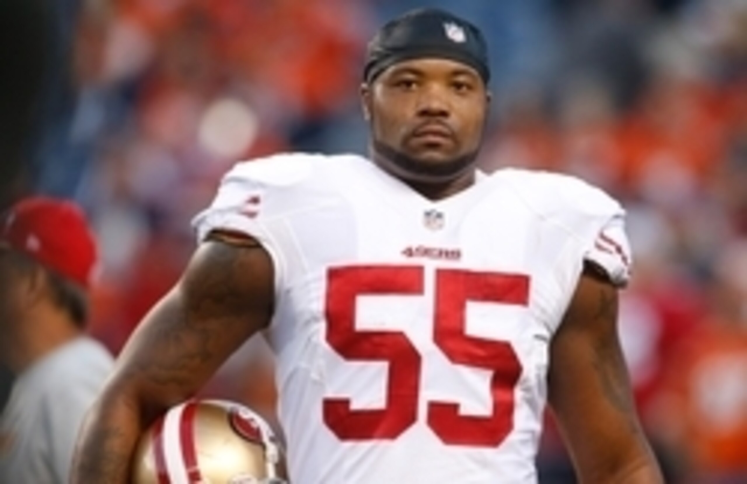 Linebacker Ahmad Brooks might see his role increase if he gets moved to the inside. Linebacker Ahmad Brooks might see his role increase if he gets moved to the inside.
