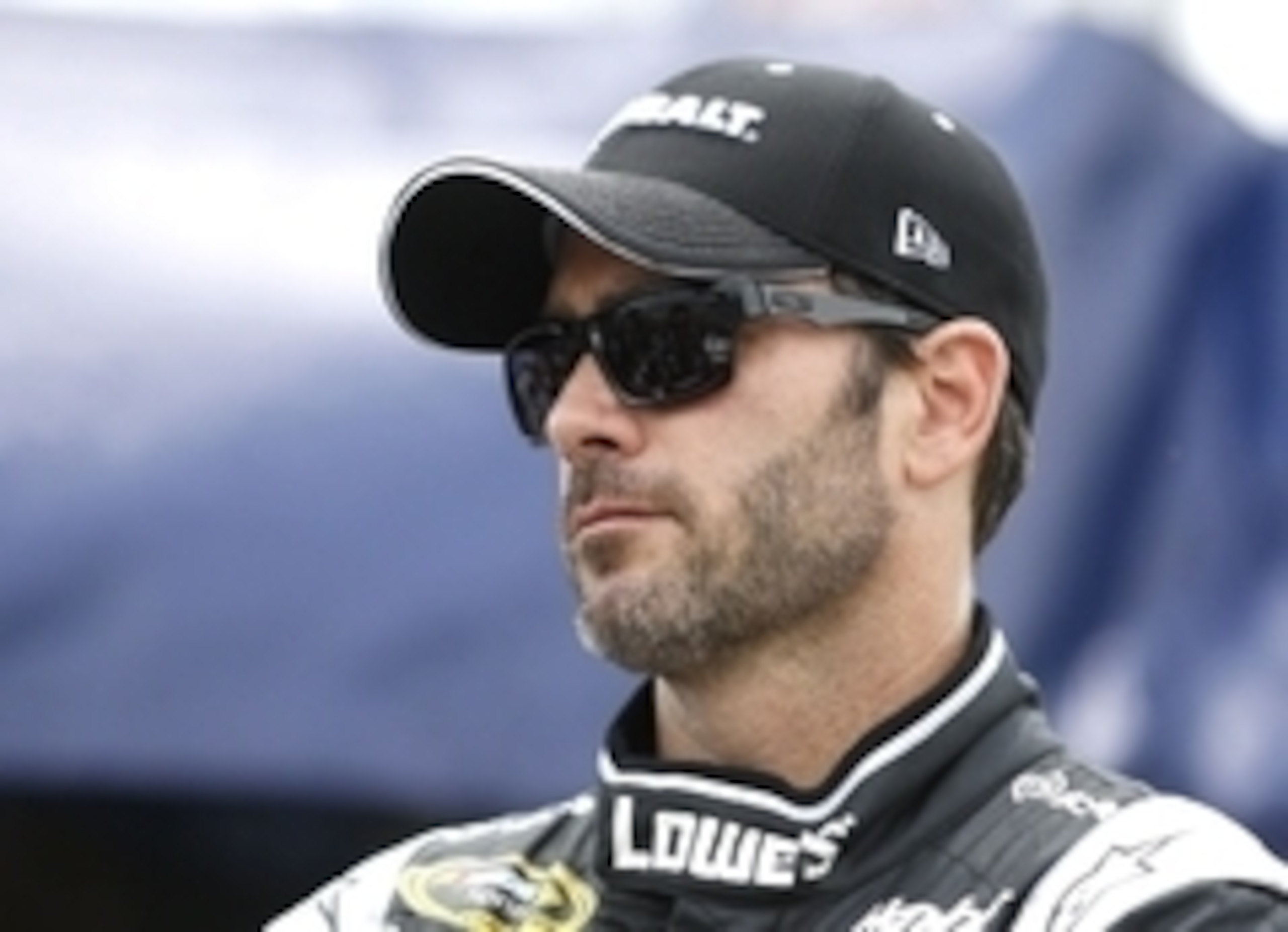 Jimmie Johnson: He's never far away.