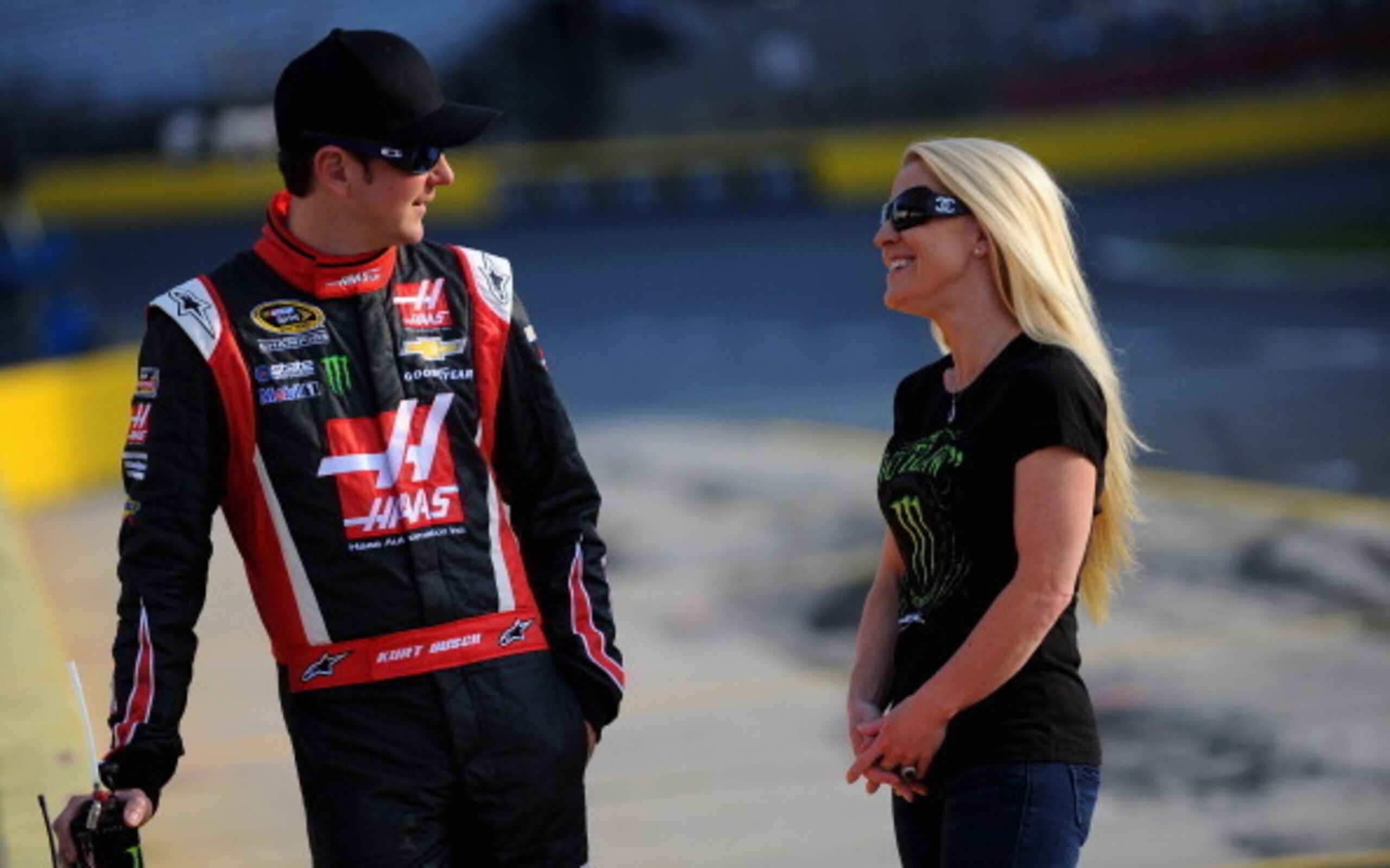 Kurt Busch and Patricia Driscoll in happier times.