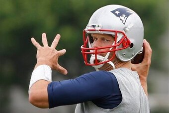 Tom Brady's suspension looms large for defending champion Patriots.