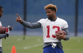 Cruz and Beckham have been sidelined for most of the offseason program with injuries.
