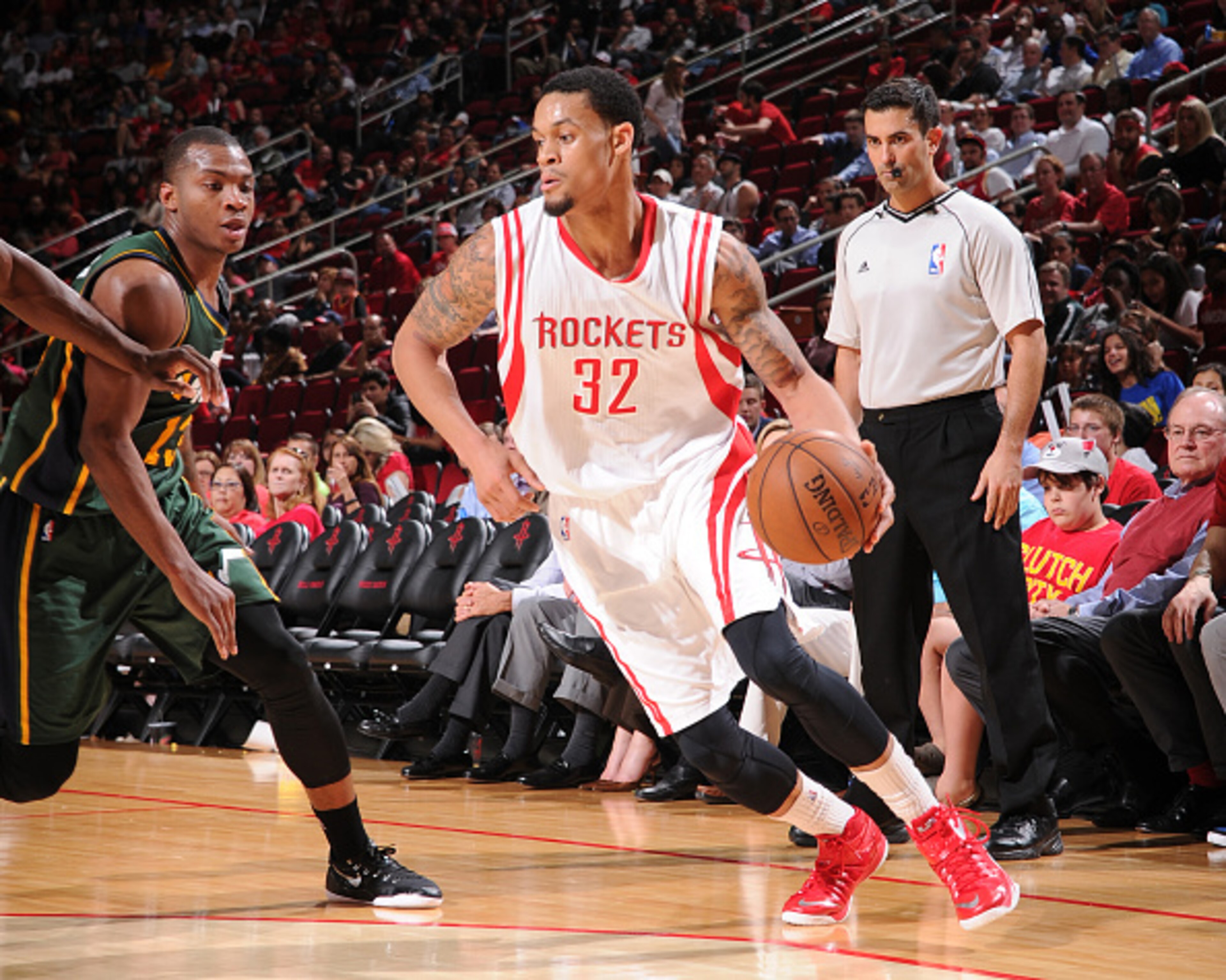 K.J. McDaniels had a tougher time in Houston than Philadelphia. K.J. McDaniels had a tougher time in Houston than Philadelphia.