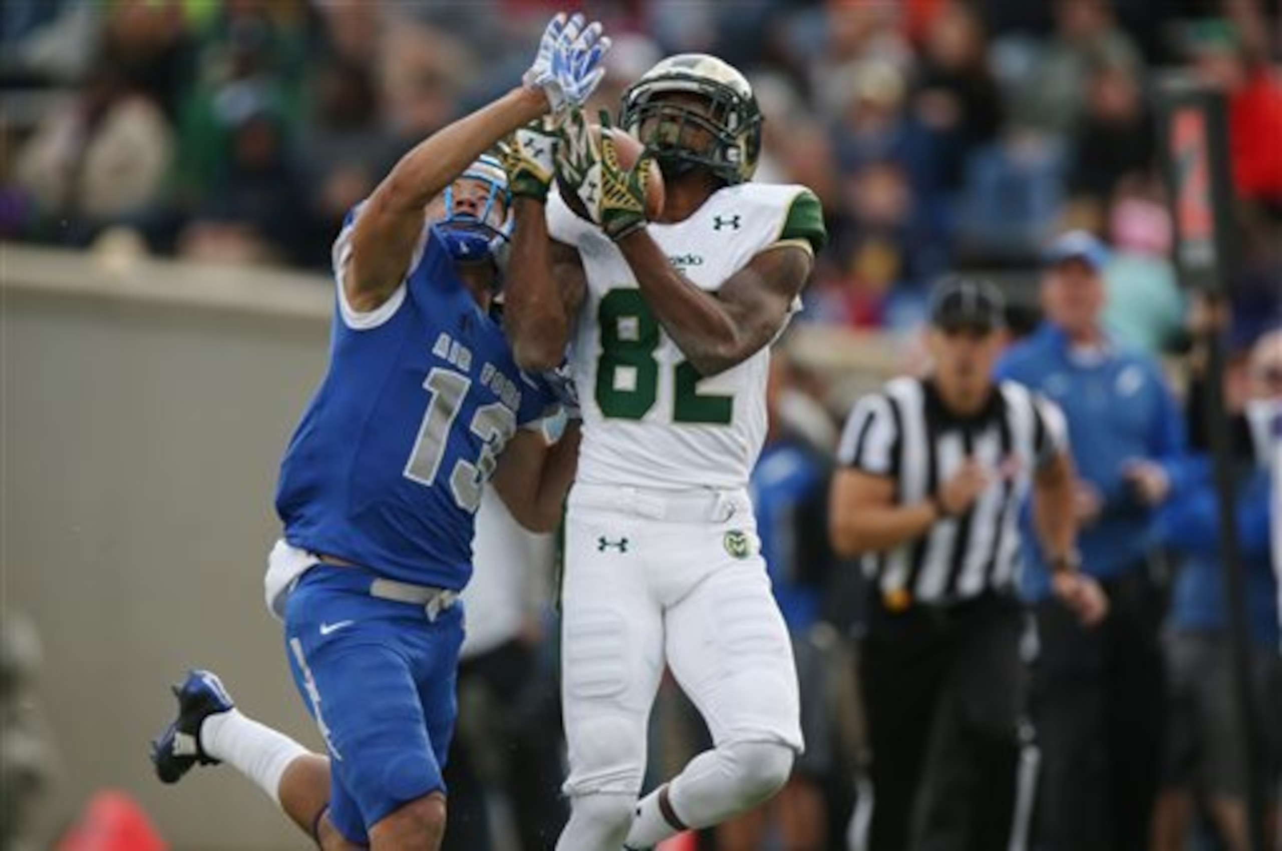 Rashard Higgins was a huge reason why Colorado State won 10 games in 2014.