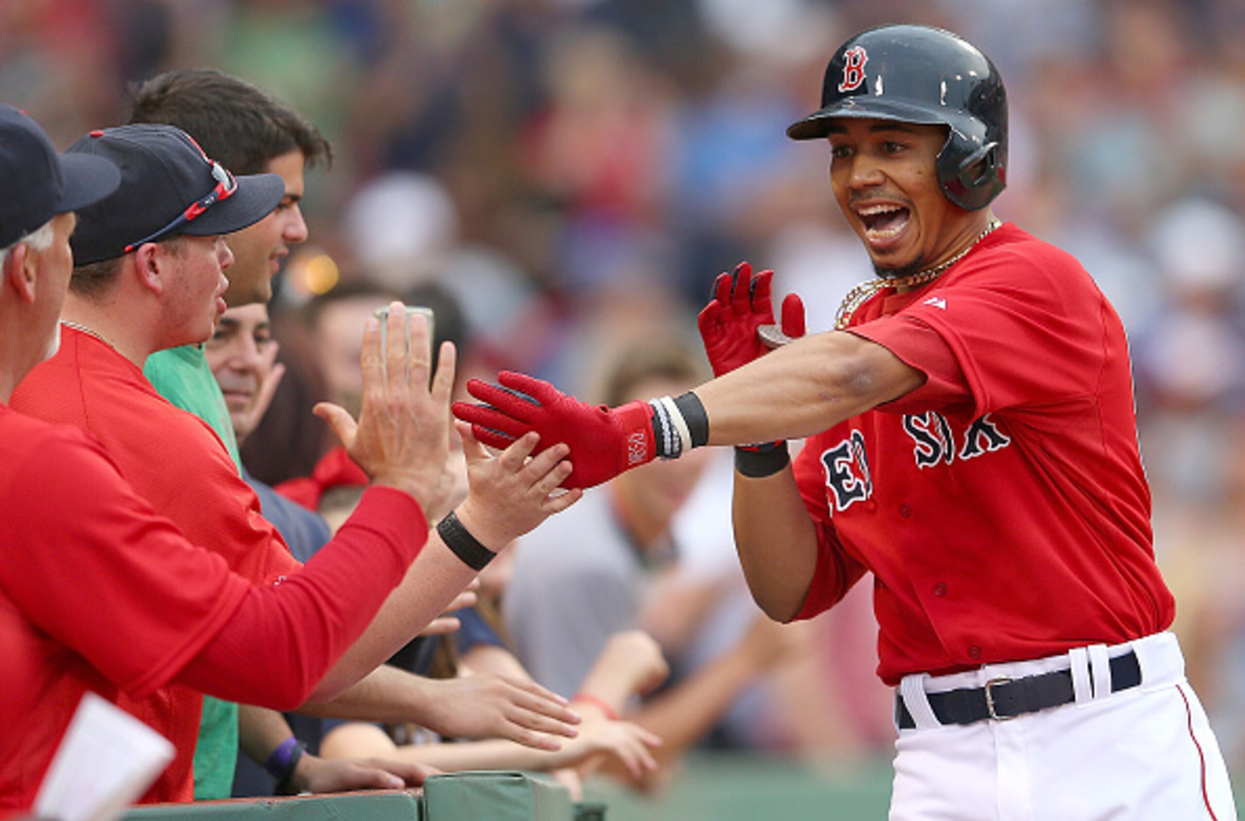 CF Mookie Betts CF Mookie Betts