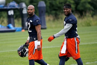 Matt Forte (left) will carry the brunt of the load on offense in 2015, but guys like rookie Jeremy Langford (right) will be also be used. Matt Forte (left) will carry the brunt of the load on offense in 2015, but guys like rookie Jeremy Langford (right) will be also be used.