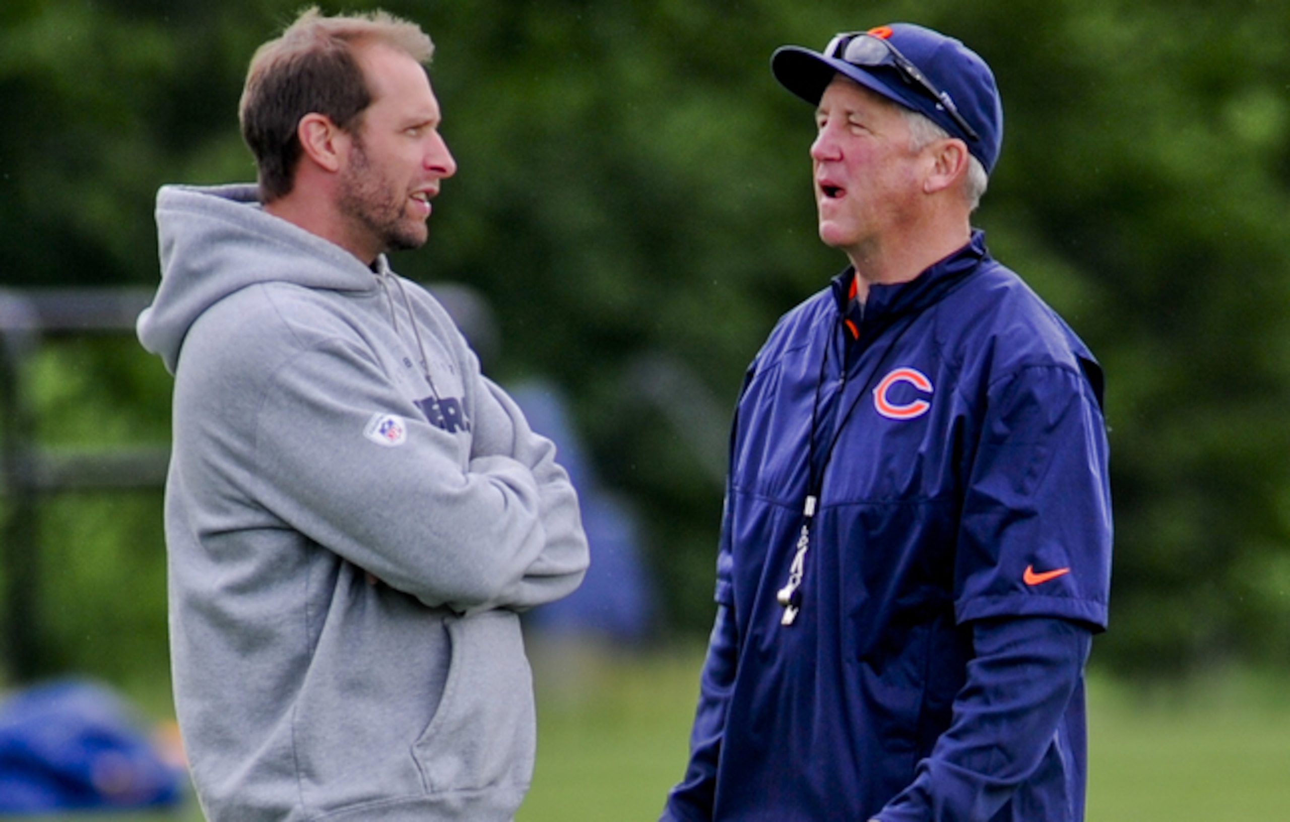 Adam Gase (left) is one of the league's most highly touted offensive coordinators, while John Fox (right) gives the team a proven head coach.
