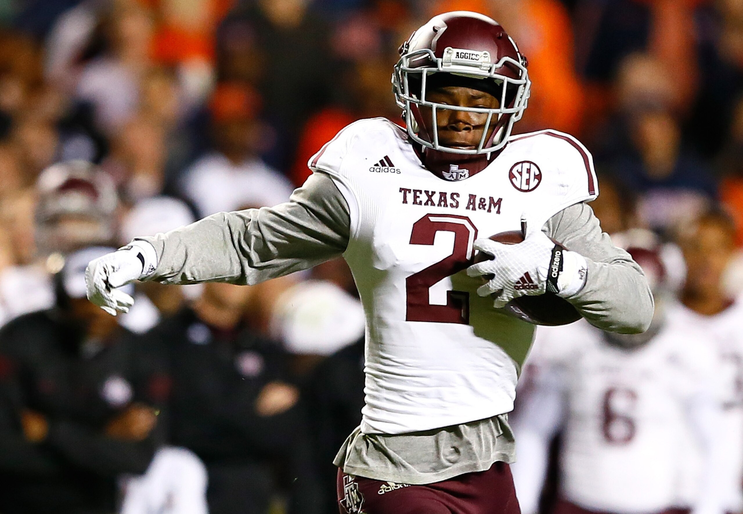 Texas A&M WR/PR Speedy Noil