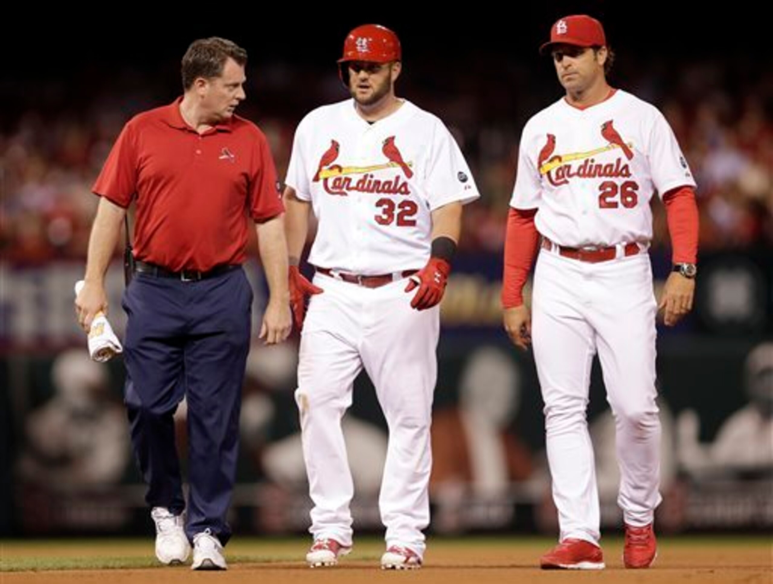The Cardinals have few holes, but could be in the market for a short-term solution at first base in wake of the Matt Adams' injury.