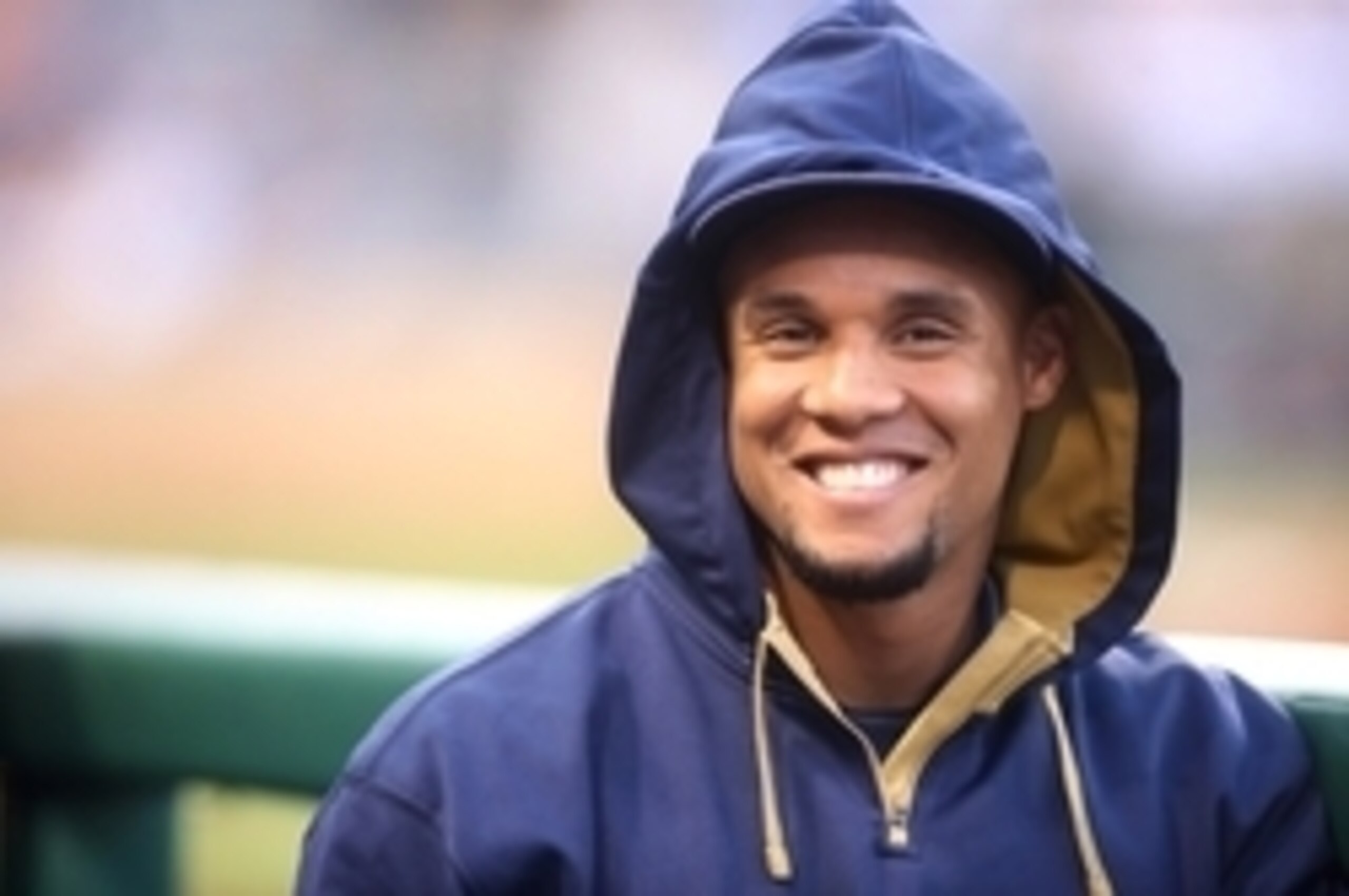 Carlos Gomez is an attractive trade chip for the feeble Milwaukee Brewers.