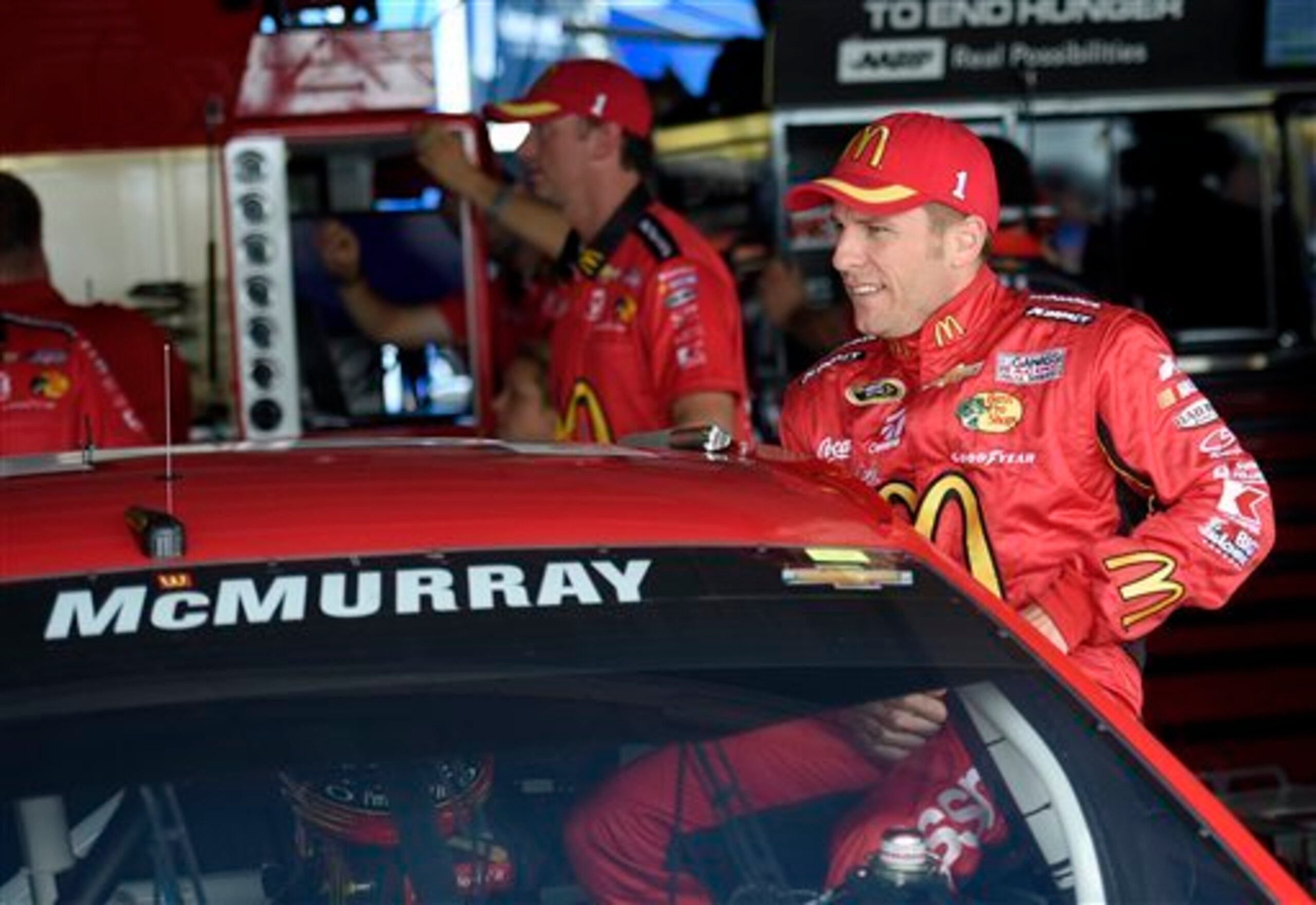 Jamie McMurray hasn't won yet, but appears to be closing in on it.