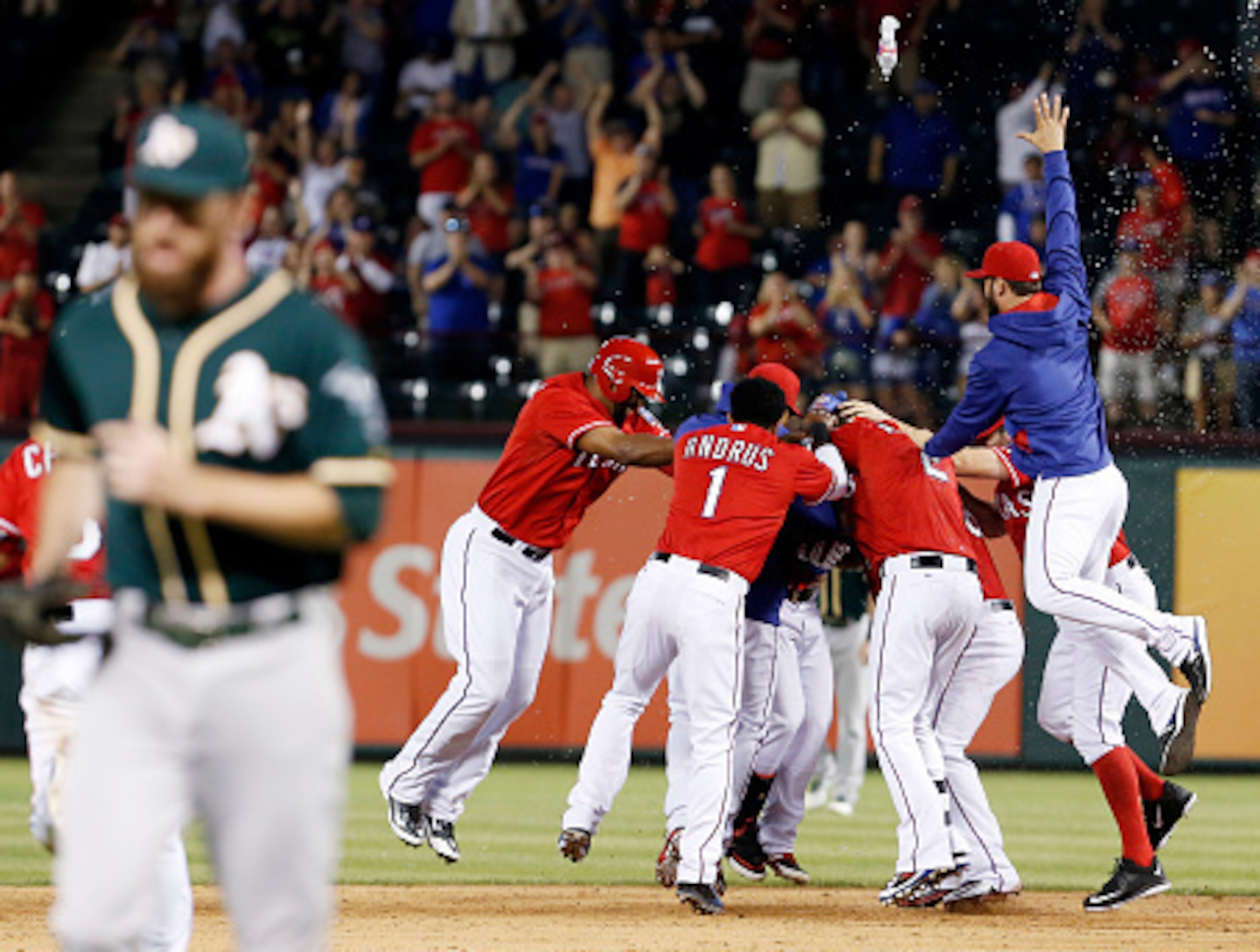 Walk-offs are only fun when they're for your team. Walk-offs are only fun when they're for your team.
