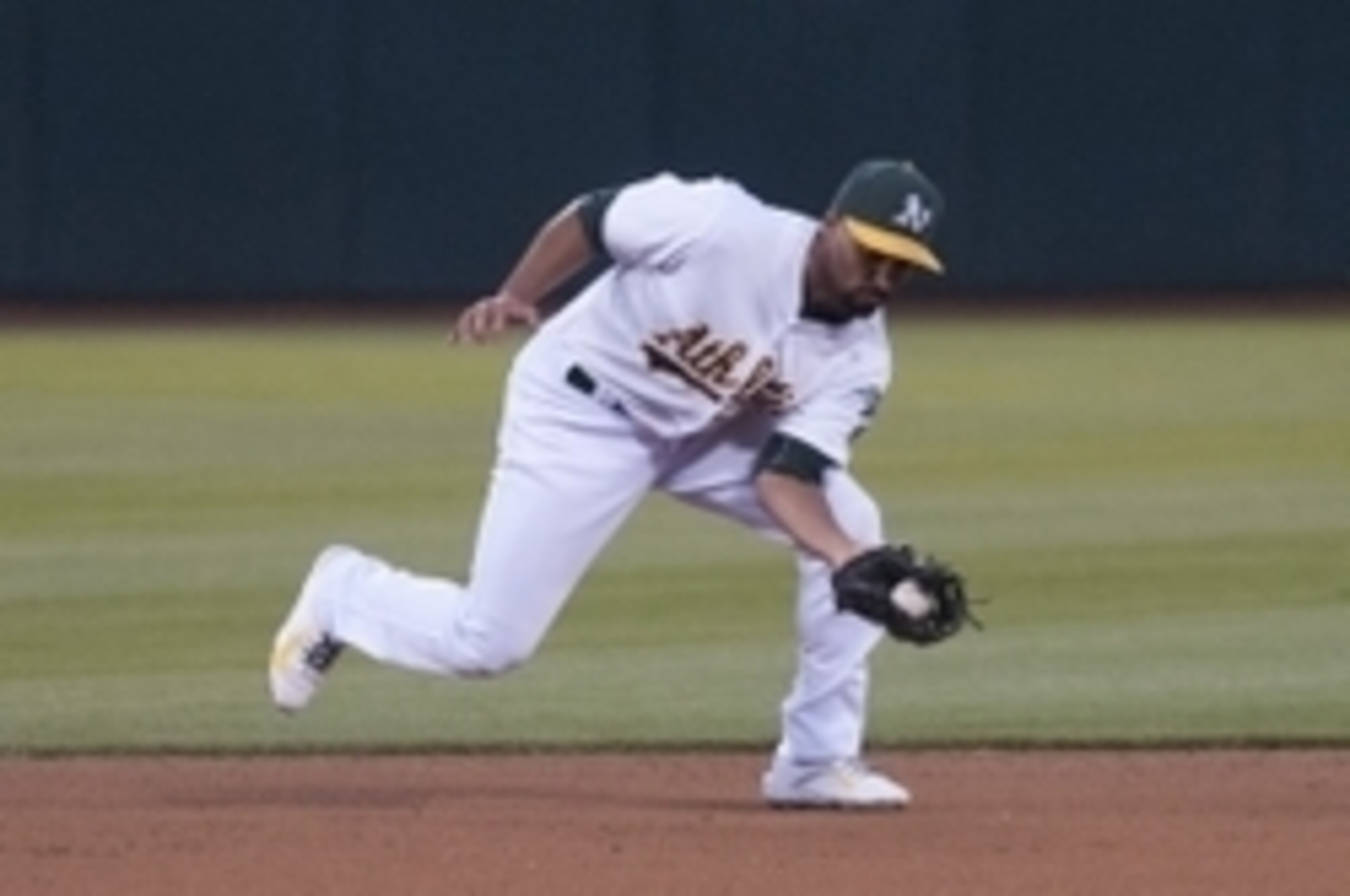 Marcus Semien makes many hold their breath when fielding a ball. Marcus Semien makes many hold their breath when fielding a ball.