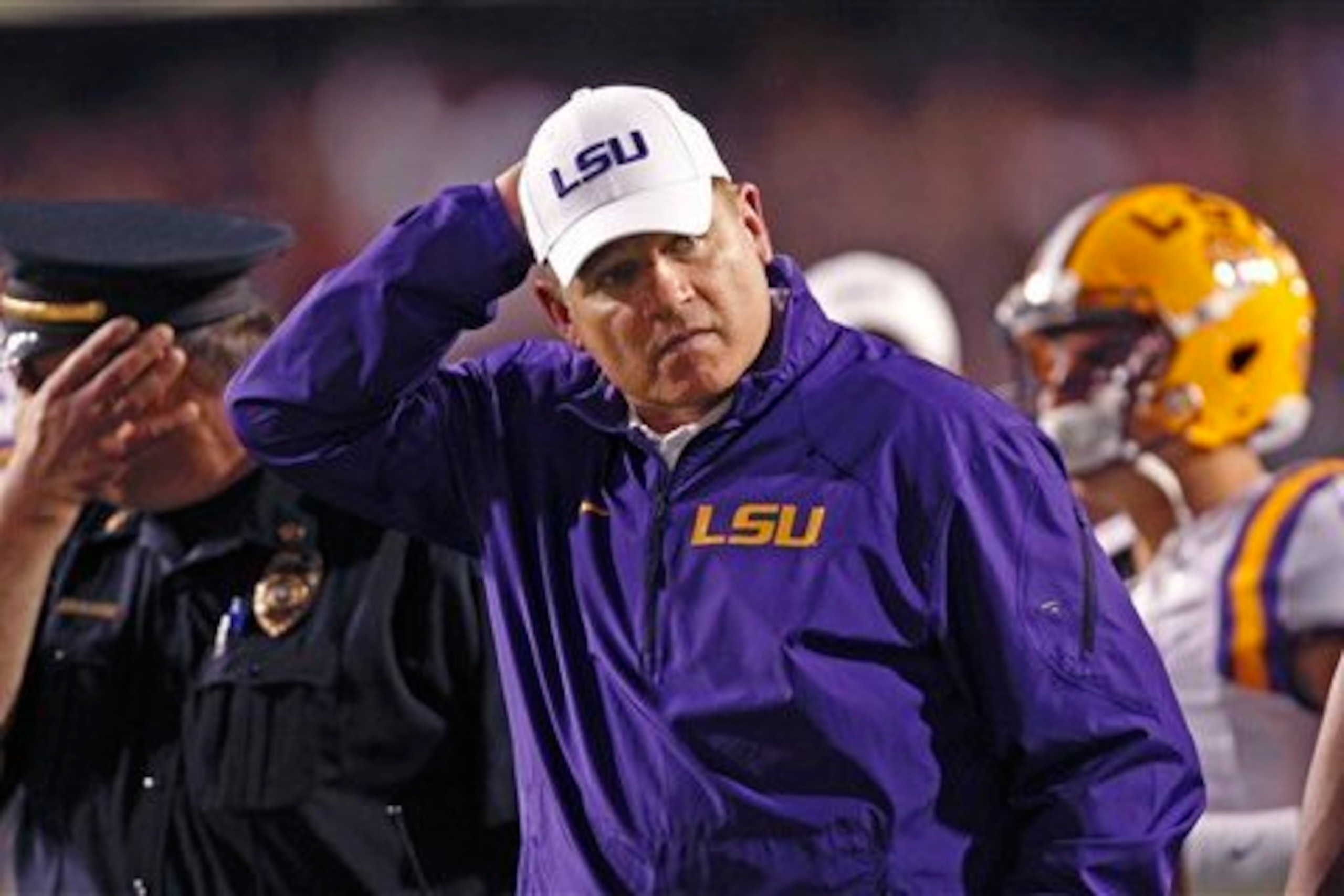 LSU HC Les Miles