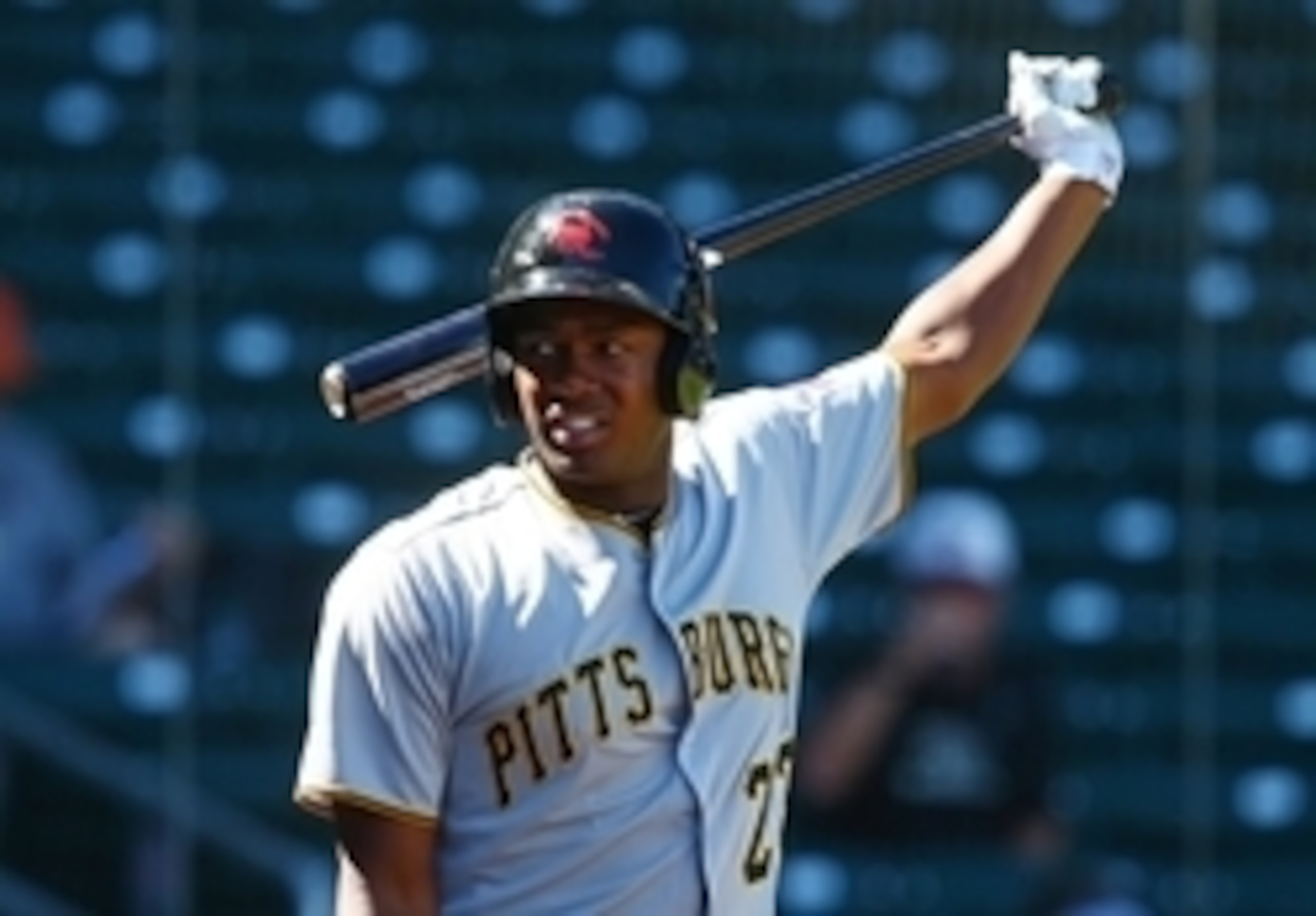Josh Bell has a fantastic approach at the plate for such a young hitter. Josh Bell has a fantastic approach at the plate for such a young hitter.