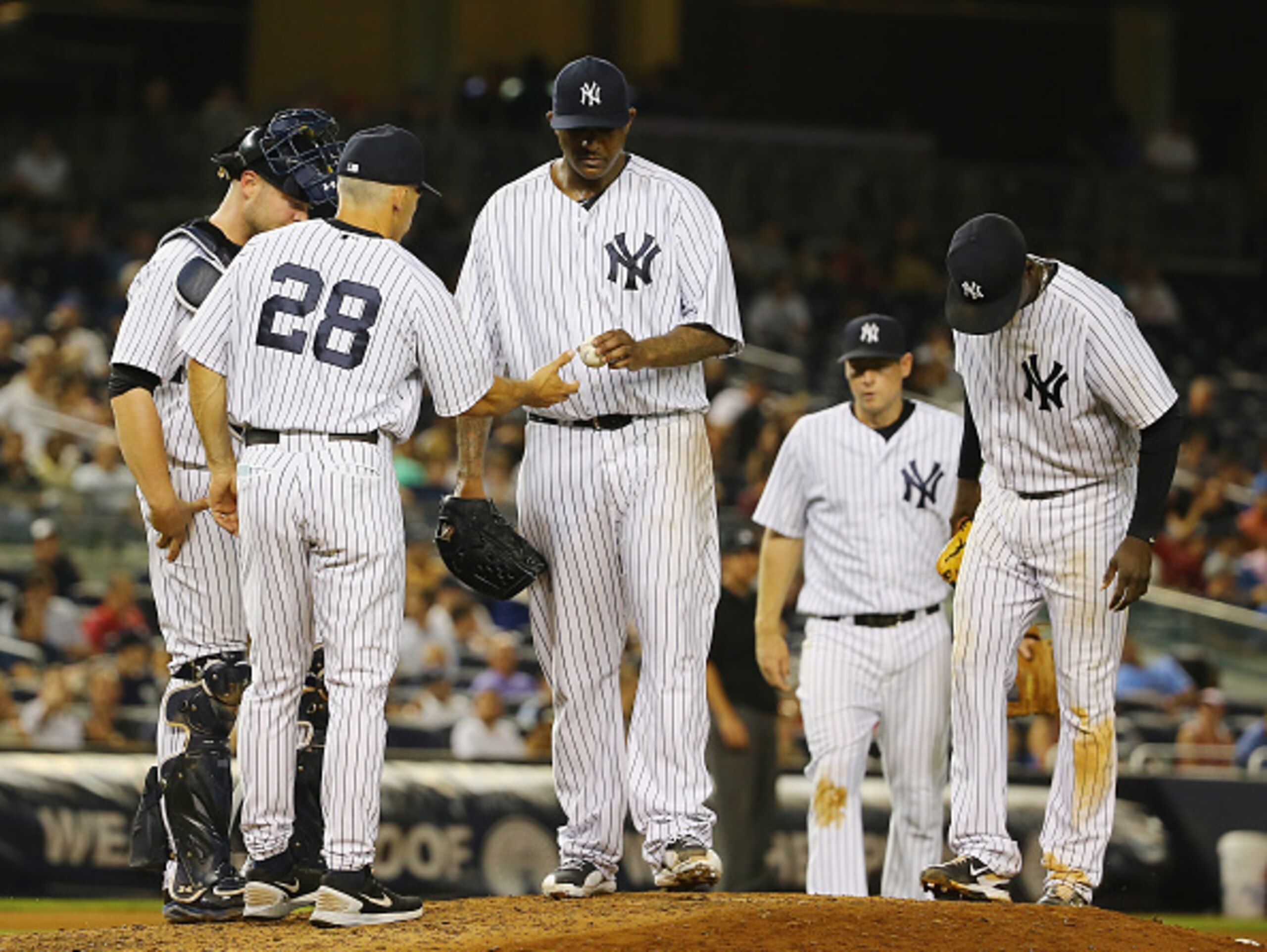CC Sabathia is a big problem in a thin Yankees rotation.