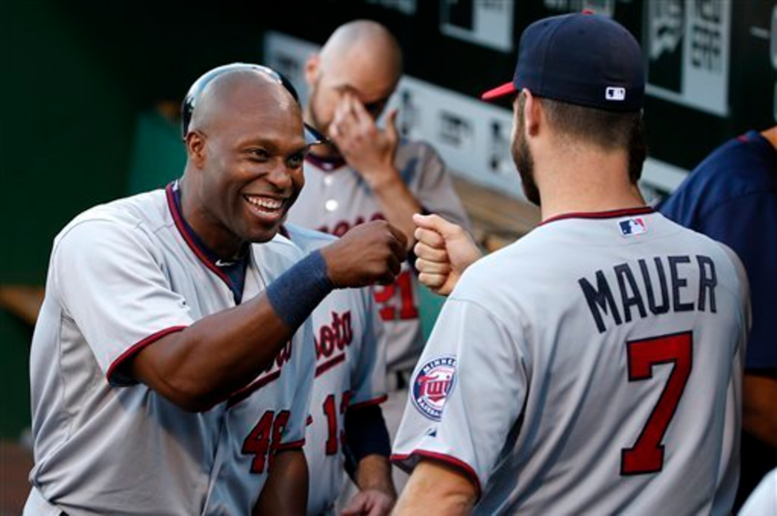 Torii Hunter and Joe Mauer need some backup.