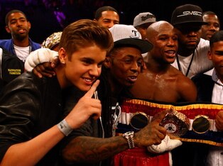 Among other things, Justin Bieber's relationship with Floyd Mayweather Jr. inspires hate.