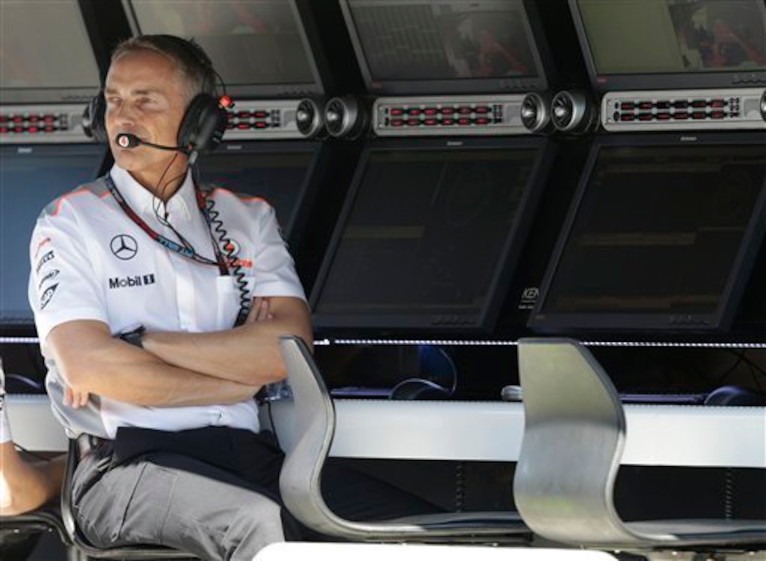Martin Whitmarsh in his McLaren days.