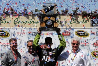 Carl Edwards is the defending champion at Sonoma, having won there last year.