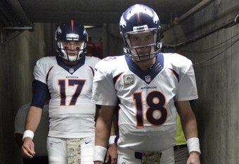 This could be Manning's last season at the helm in Denver with Osweiler ready to take over.