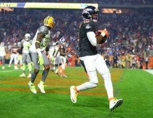 Sanders expects his Pro Bowl-worthy numbers to dip this season, and fantasy owners should too.