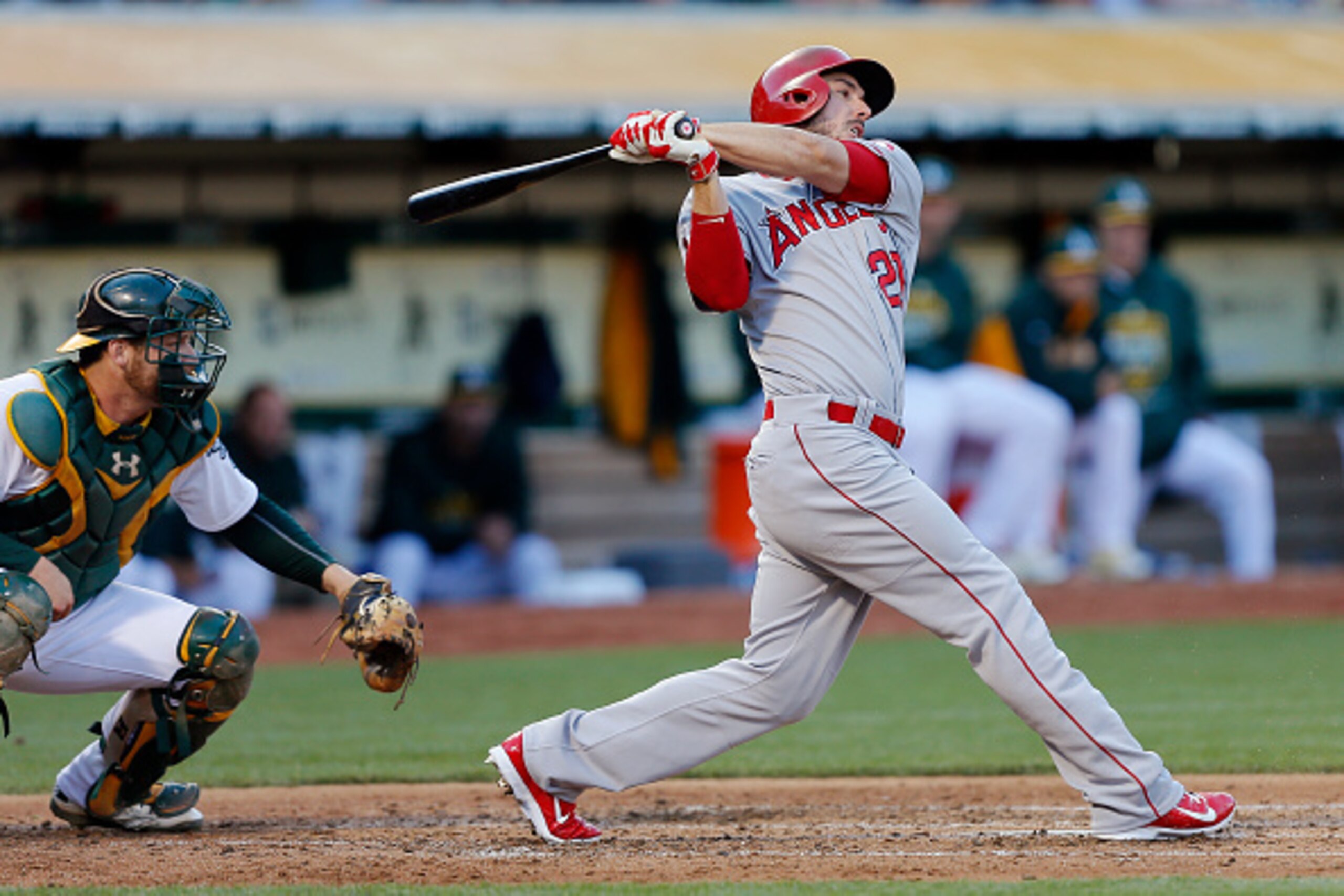 Matt Joyce hasn't worked out the way the Angels hoped he would. Matt Joyce hasn't worked out the way the Angels hoped he would.