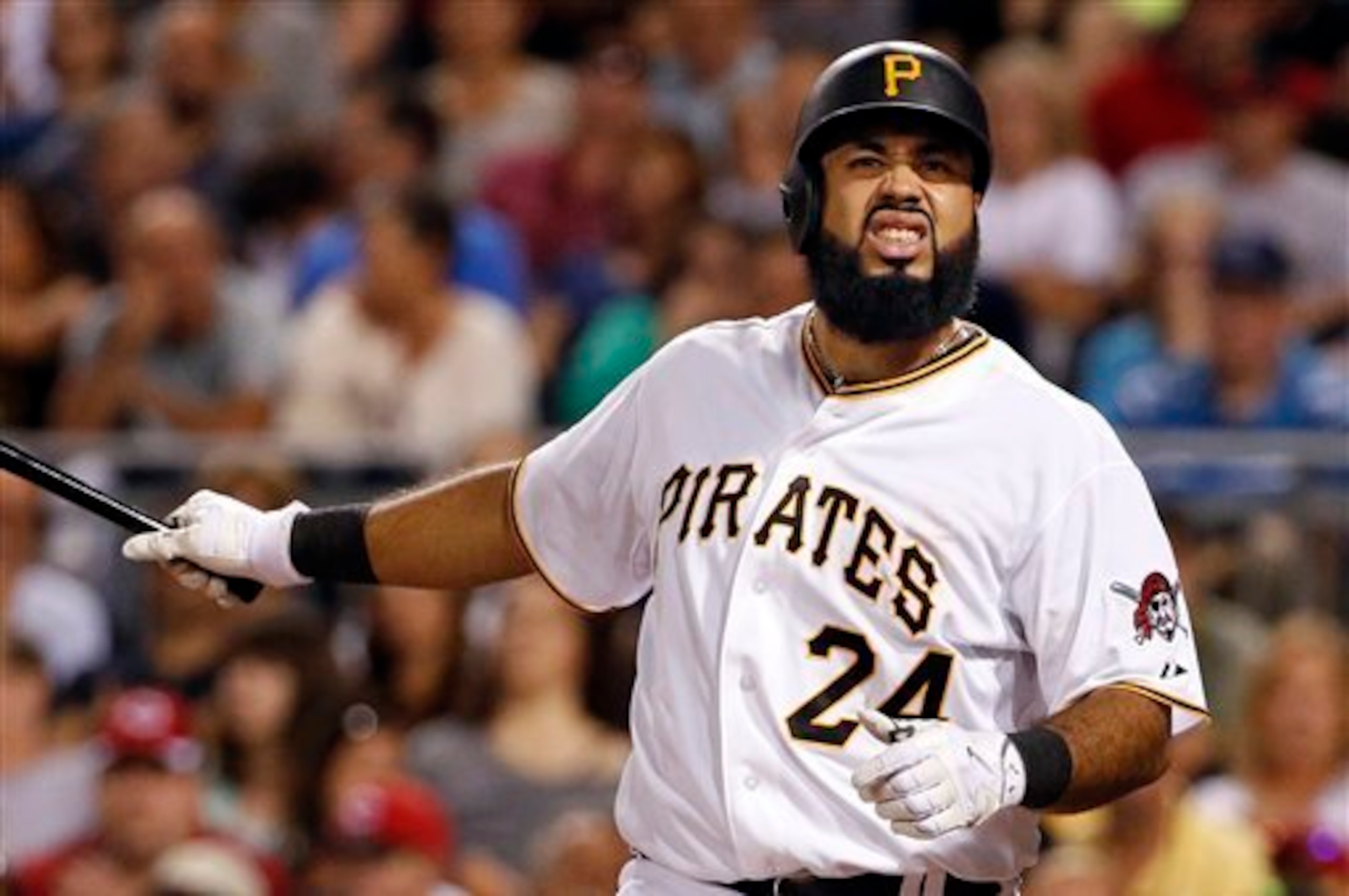 Pedro Alvarez can't hit lefties. Just can't do it.